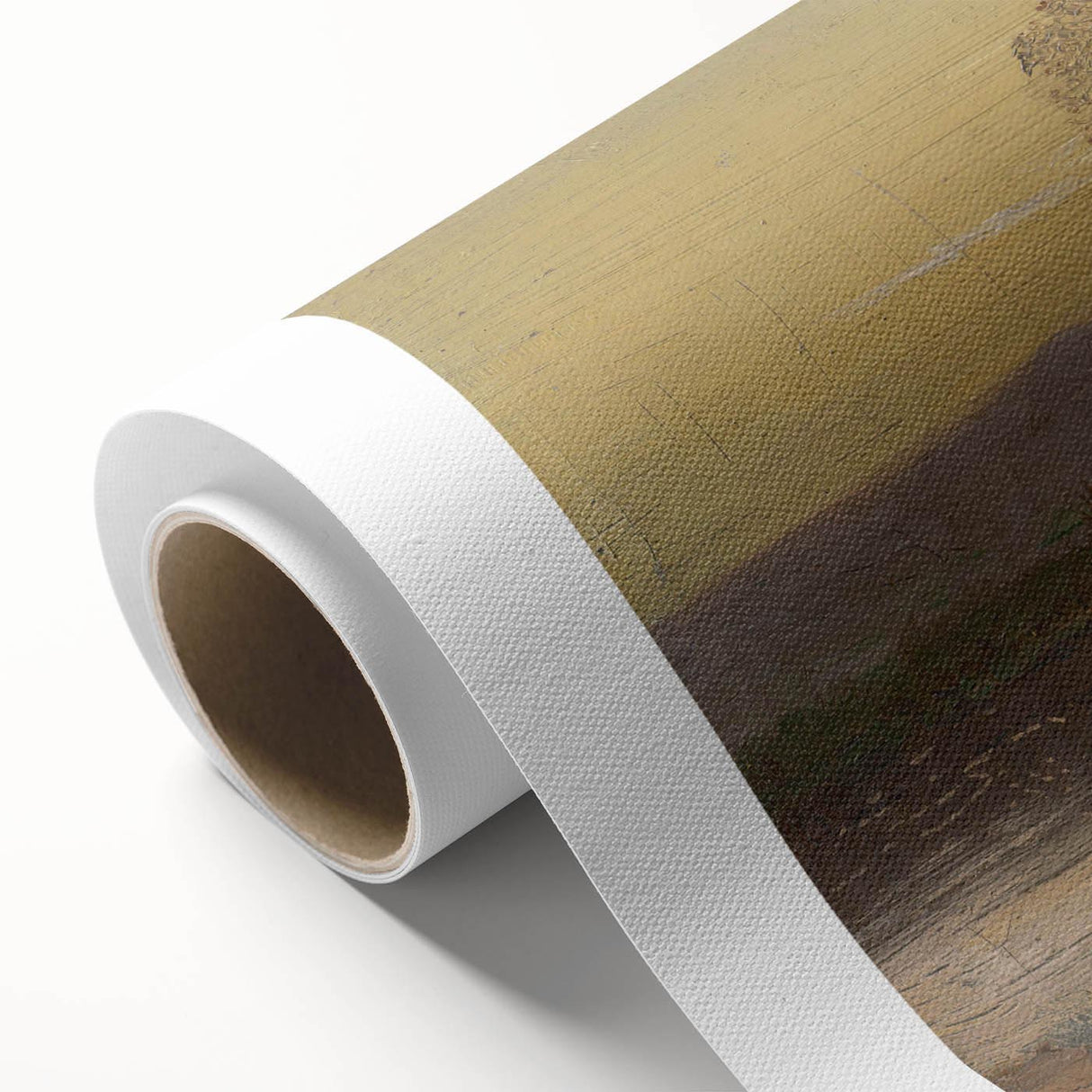 Modern Wall Art: Serene Twilight Landscape with Trees and River Scene