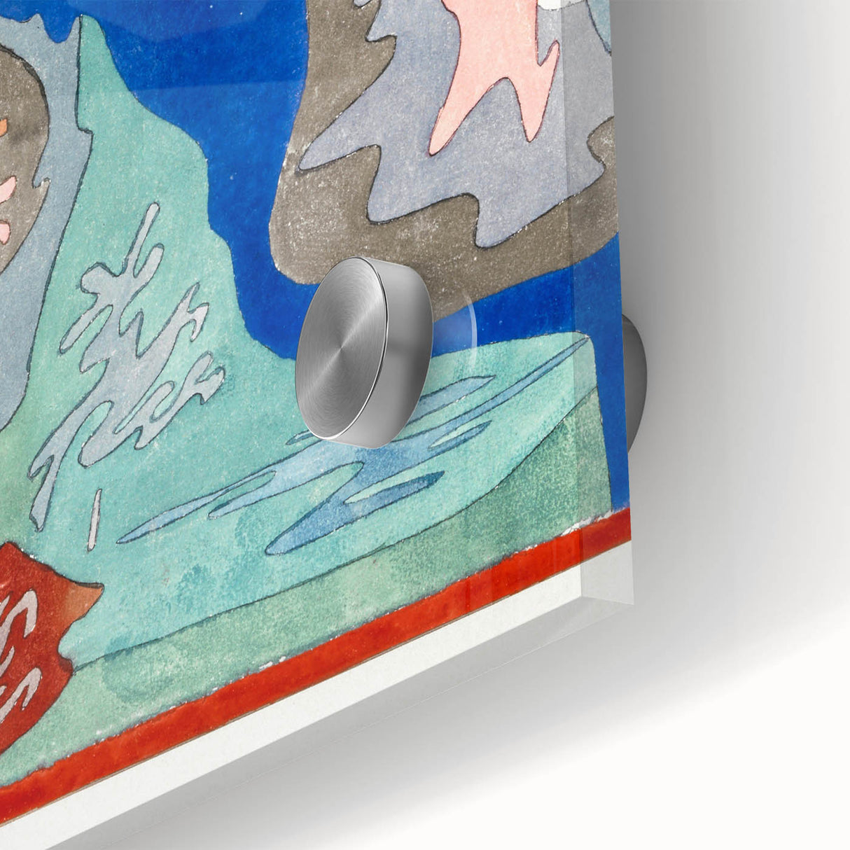 Paul Klee Modern Abstract - Land of Precious Stones Wall Art