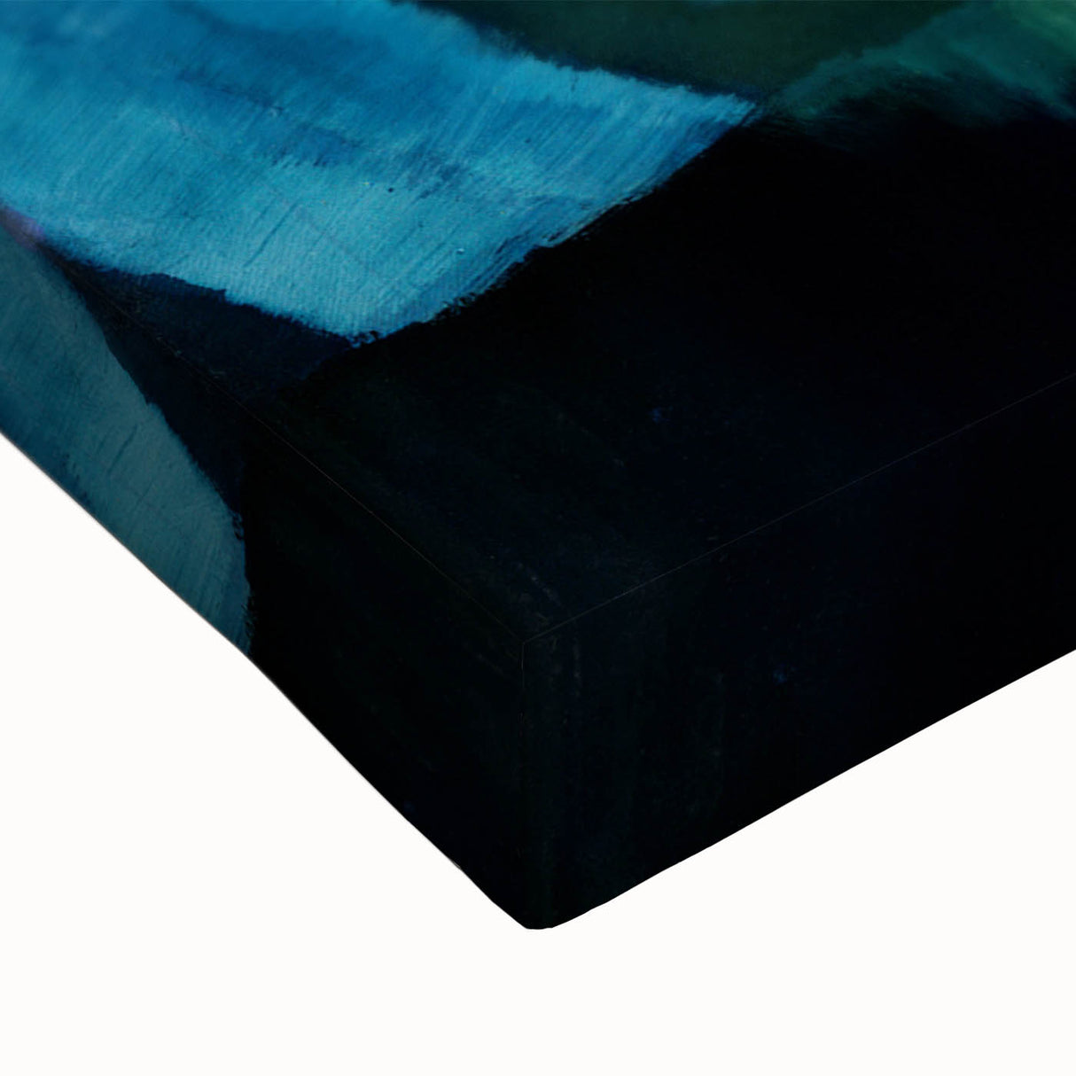 Modern Wall Art: Radiant Abstract Sunrise with Bold Color Layers