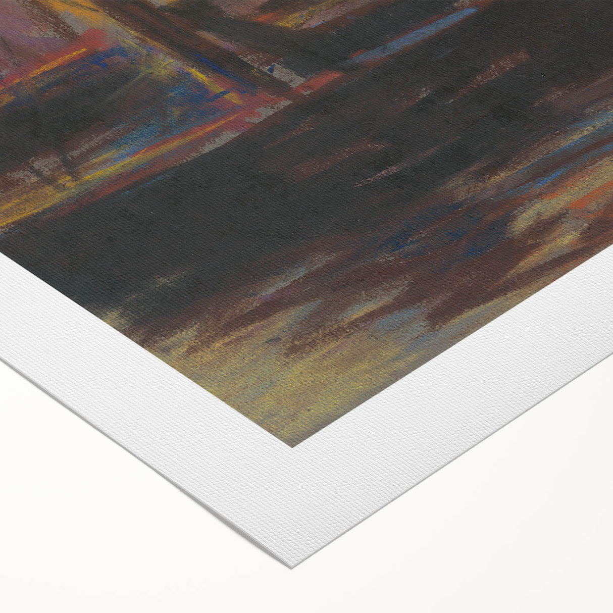 Abstract Harbor Scene - Vibrant Modern Wall Art by Zolo Palugyay