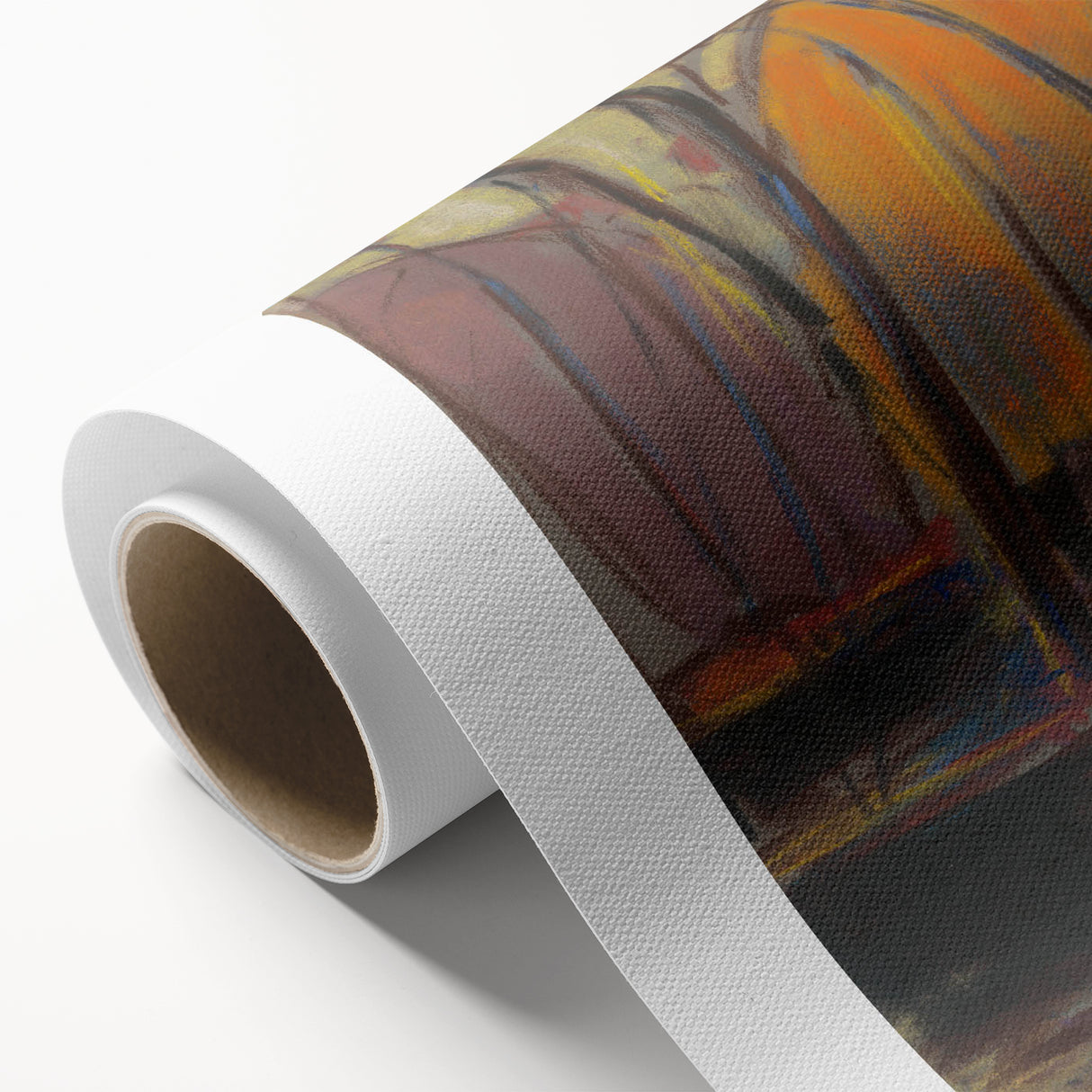 Abstract Harbor Scene - Vibrant Modern Wall Art by Zolo Palugyay