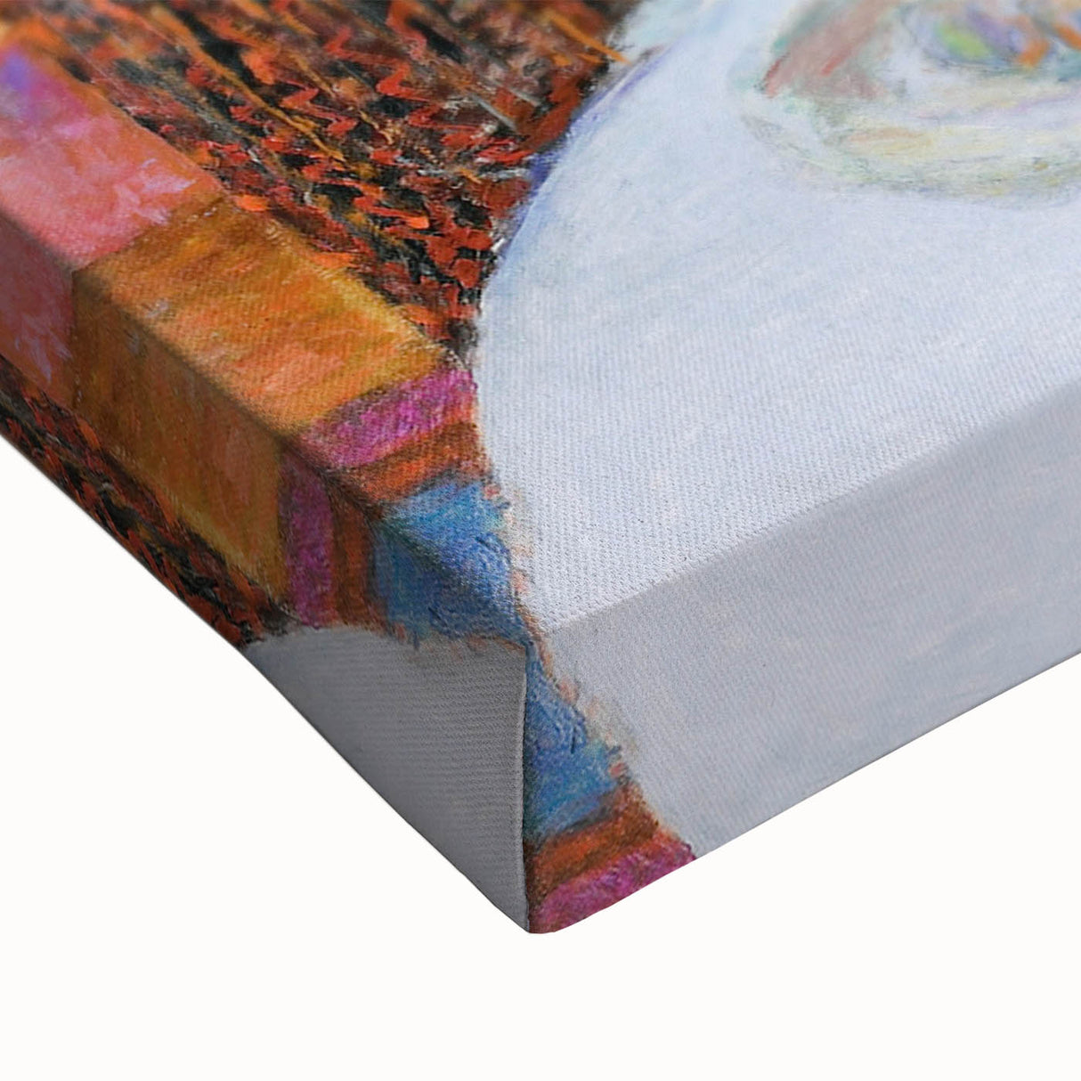 Modern Wall Art: Vibrant Country Dining Room with Scenic Outdoor View