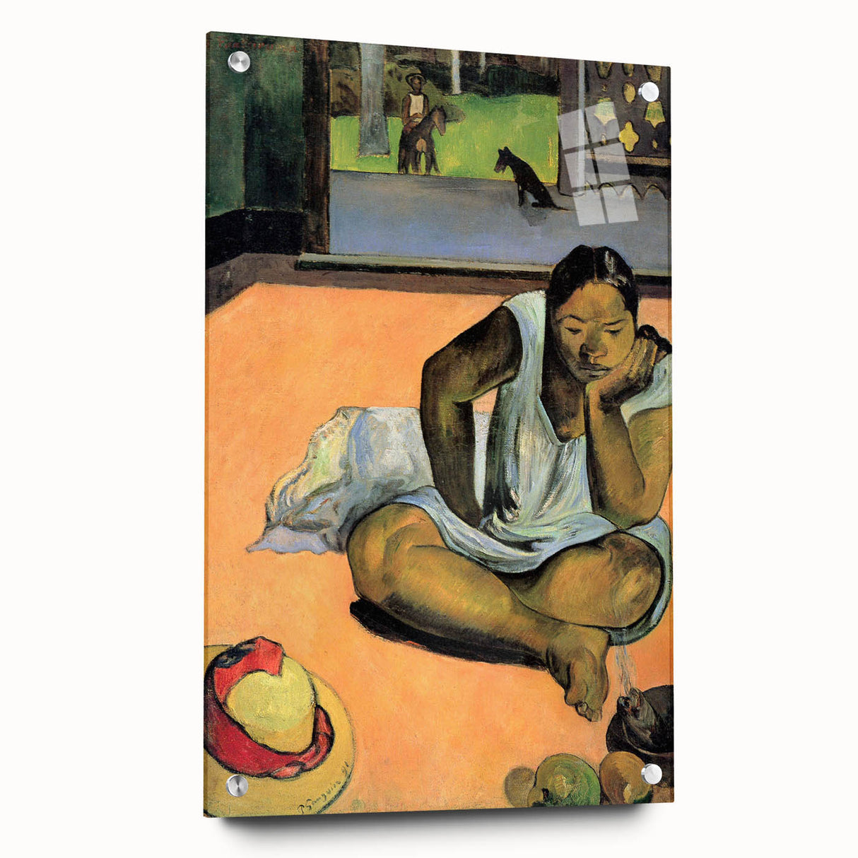 Paul Gauguin’s Brooding Woman - Modern Figurative Wall Art Print