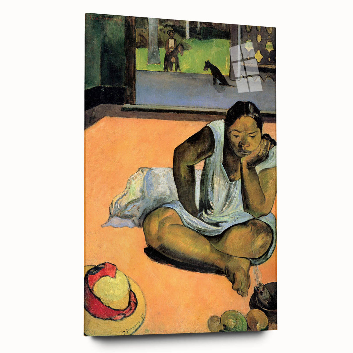 Paul Gauguin’s Brooding Woman - Modern Figurative Wall Art Print
