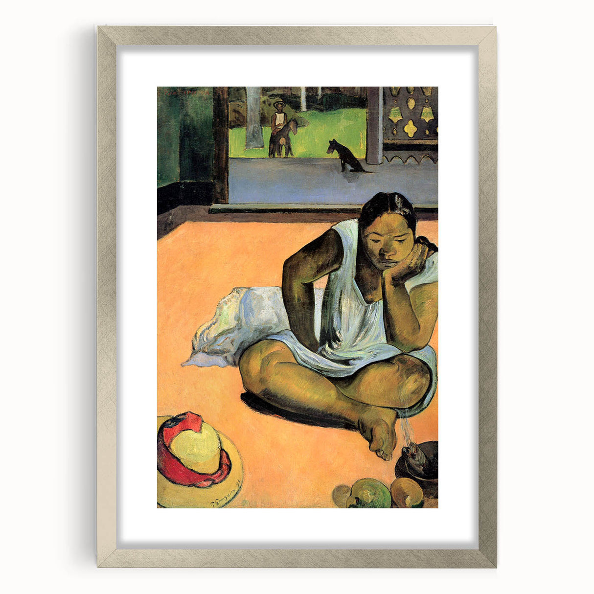 Paul Gauguin’s Brooding Woman - Modern Figurative Wall Art Print