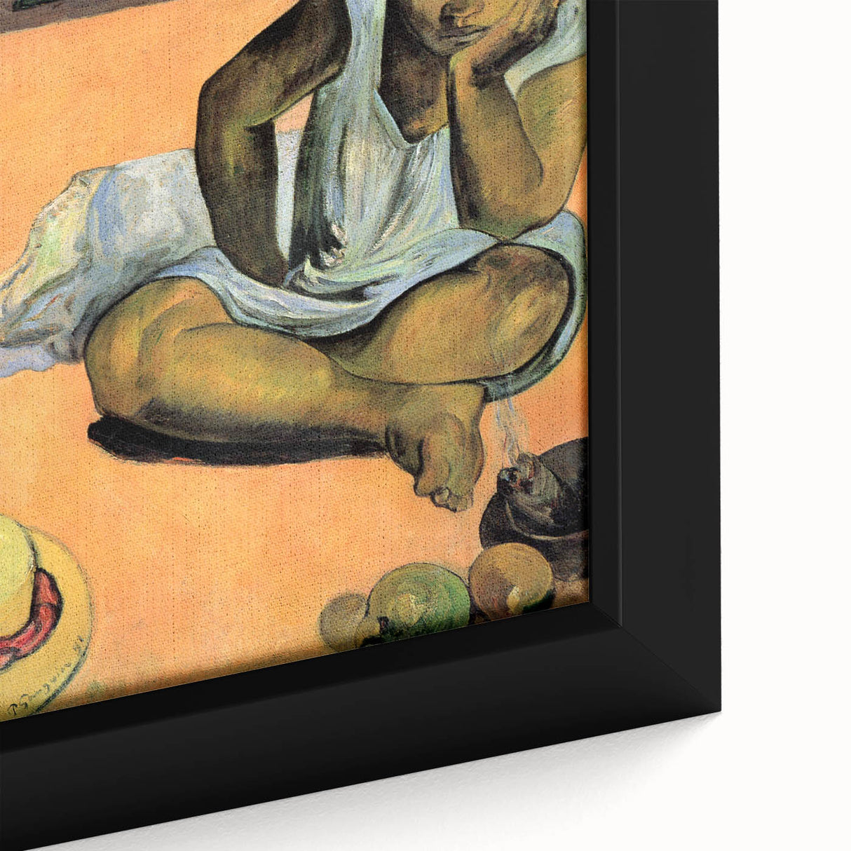 Paul Gauguin’s Brooding Woman - Modern Figurative Wall Art Print