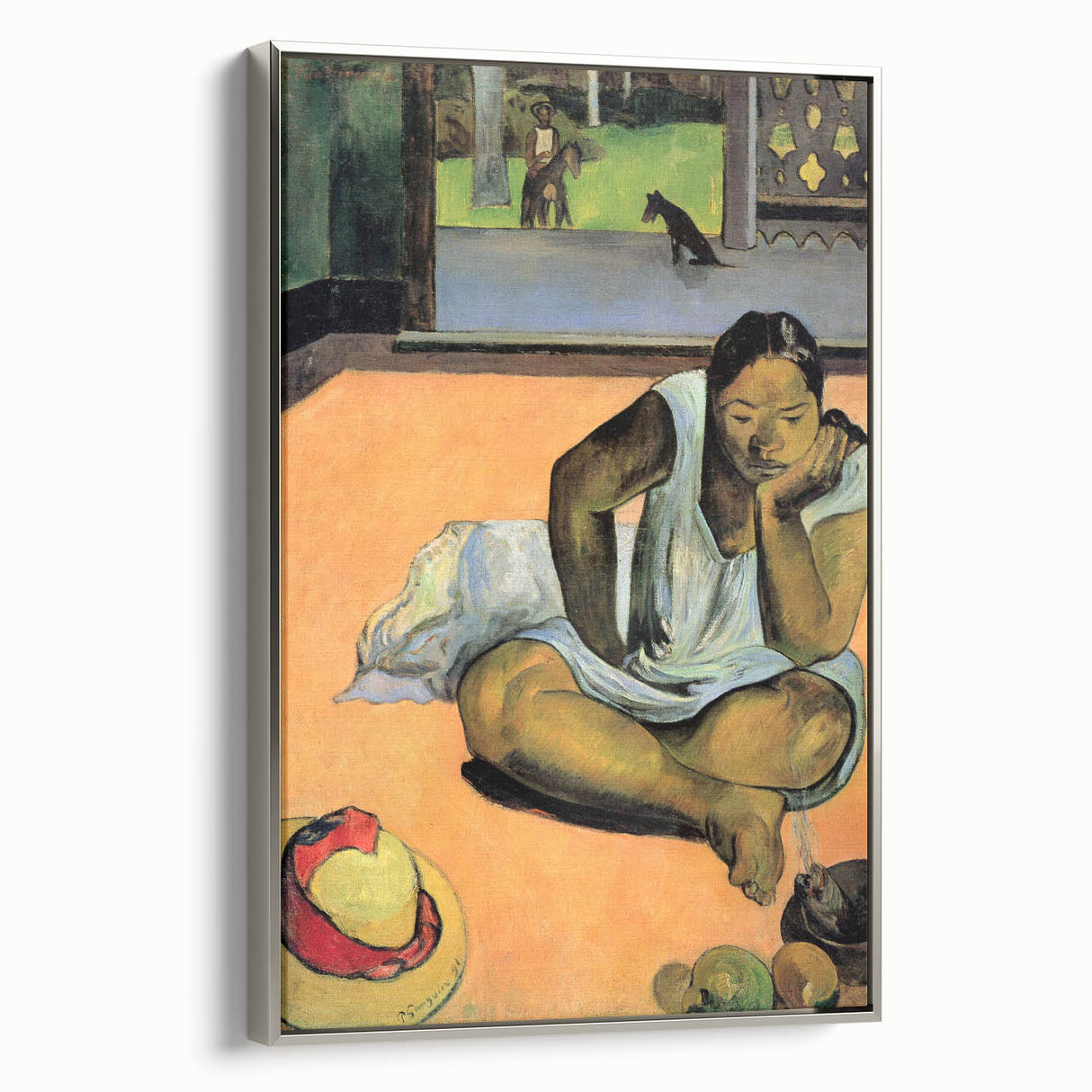 Paul Gauguin’s Brooding Woman - Modern Figurative Wall Art Print