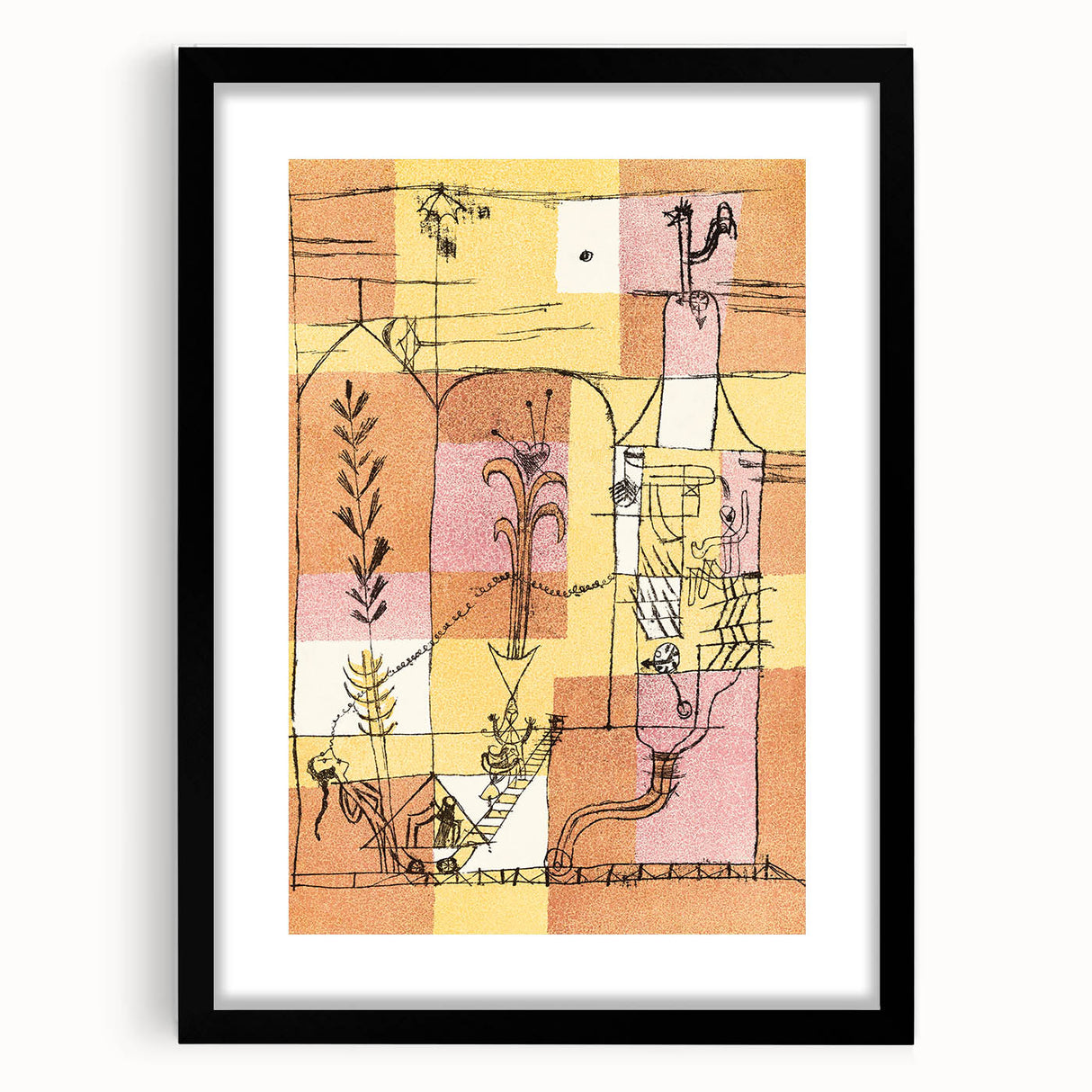 Paul Klee’s Abstract Art - In the Spirit of Hoffmann Wall Design