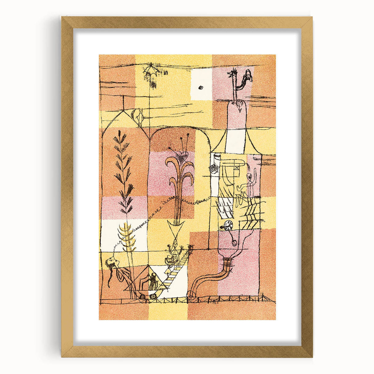 Paul Klee’s Abstract Art - In the Spirit of Hoffmann Wall Design