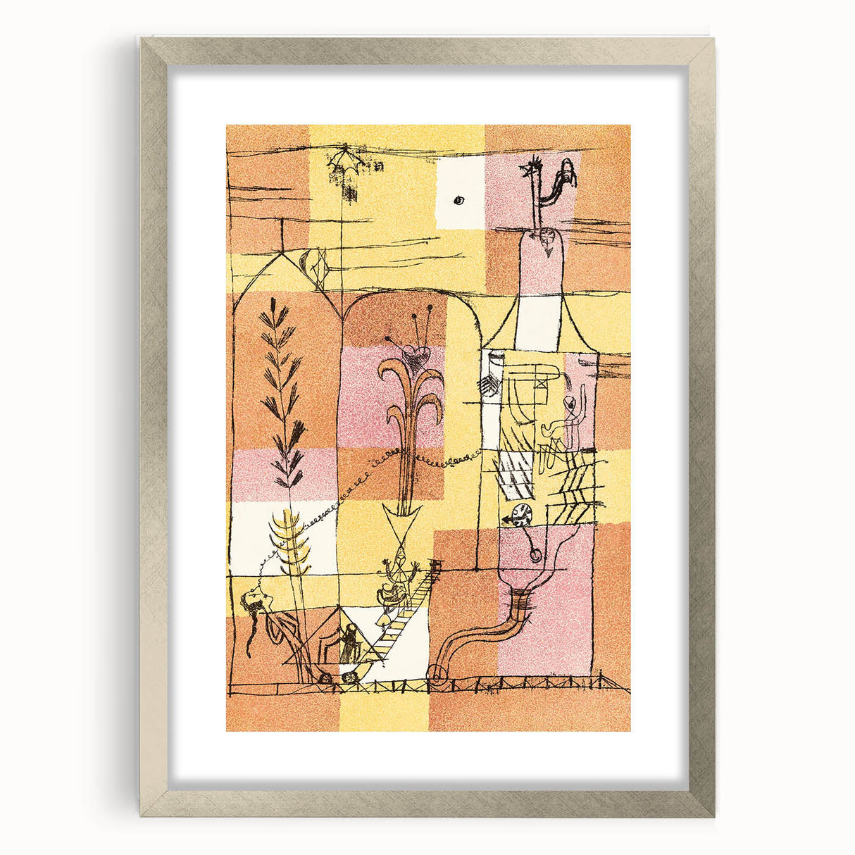 Paul Klee’s Abstract Art - In the Spirit of Hoffmann Wall Design