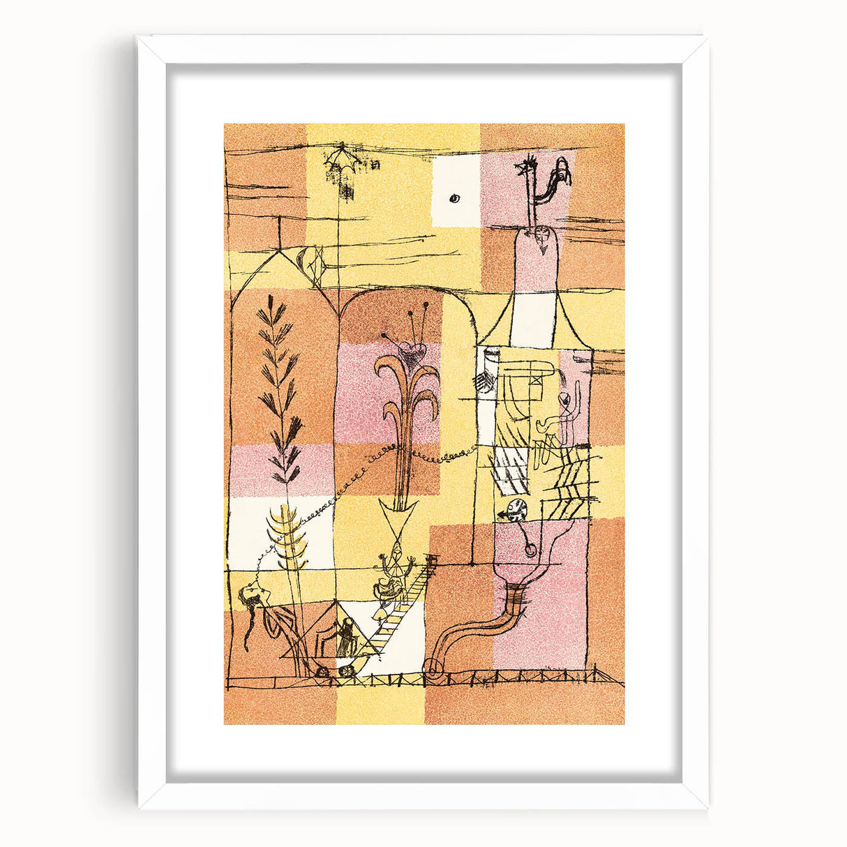 Paul Klee’s Abstract Art - In the Spirit of Hoffmann Wall Design