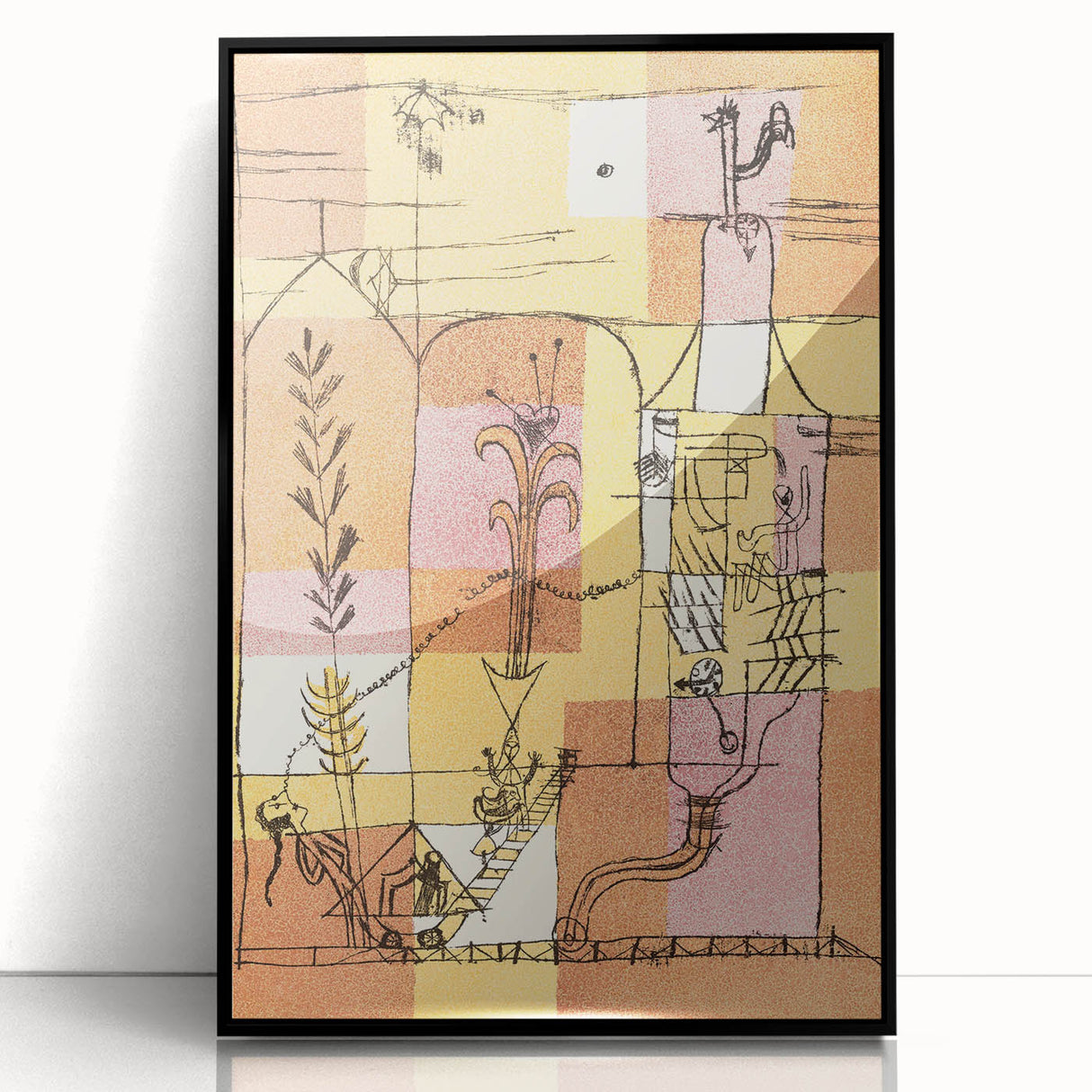 Paul Klee’s Abstract Art - In the Spirit of Hoffmann Wall Design