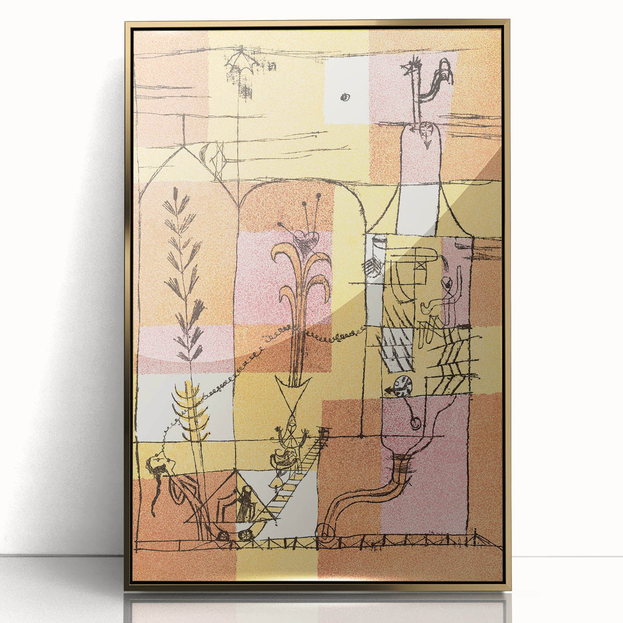 Paul Klee’s Abstract Art - In the Spirit of Hoffmann Wall Design