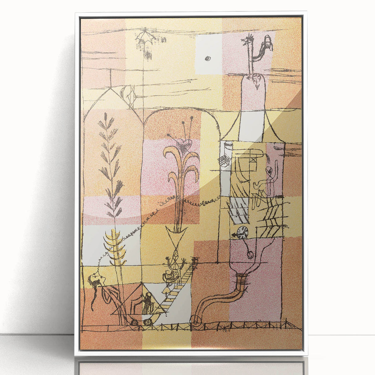 Paul Klee’s Abstract Art - In the Spirit of Hoffmann Wall Design