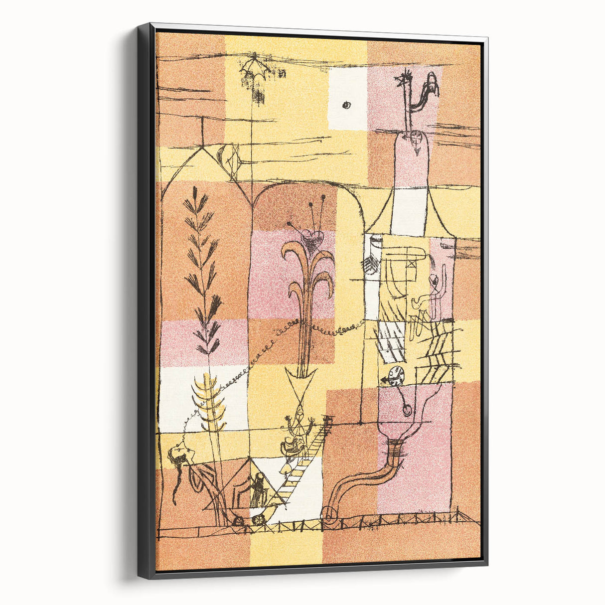 Paul Klee’s Abstract Art - In the Spirit of Hoffmann Wall Design