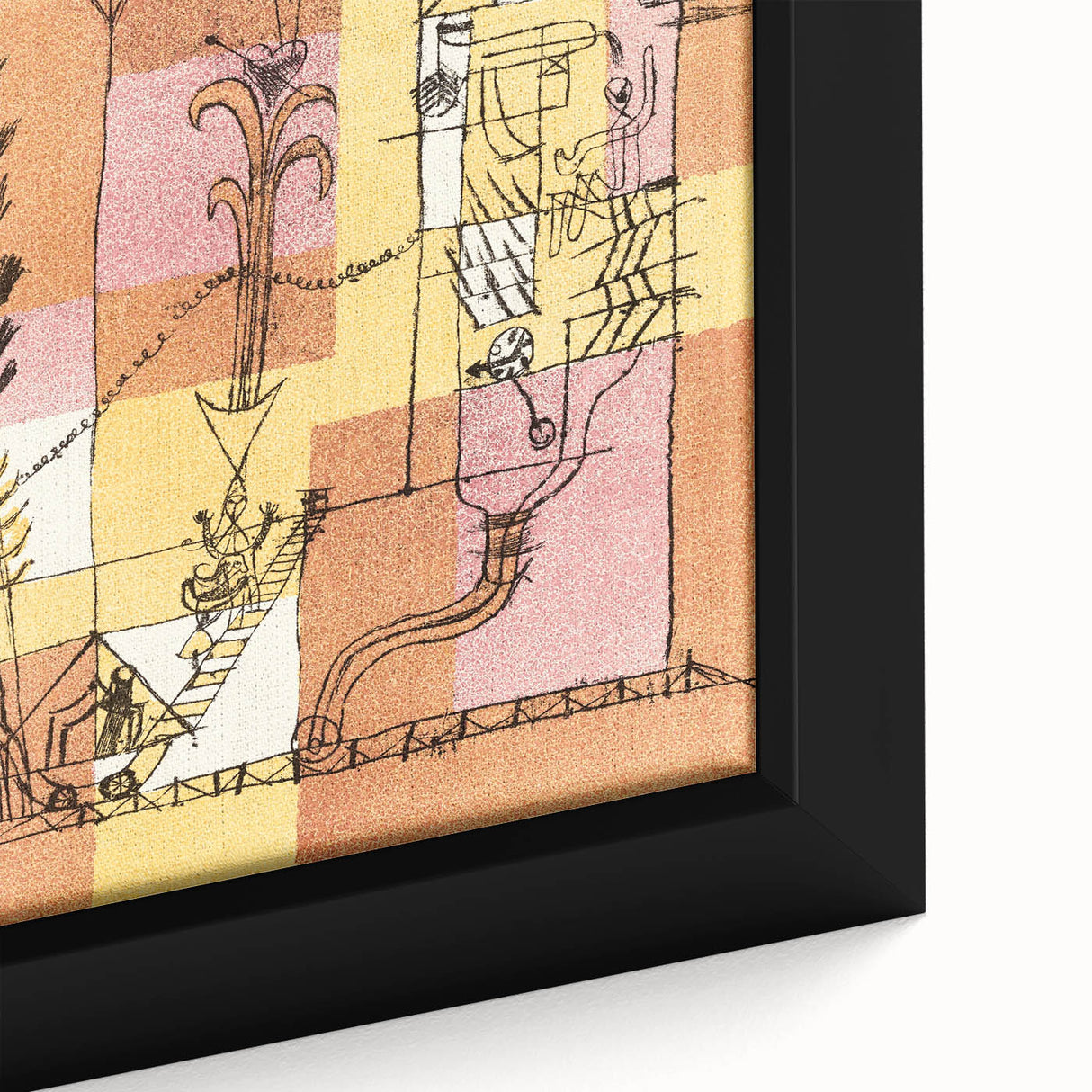 Paul Klee’s Abstract Art - In the Spirit of Hoffmann Wall Design