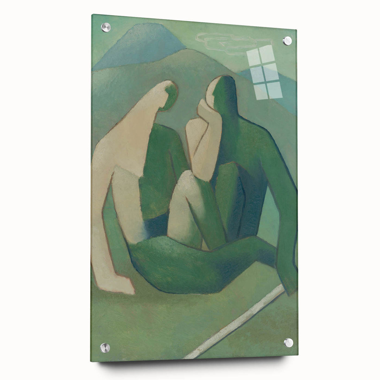 Modern Abstract Figures - Bandits Wall Art by Mikuláš Galanda