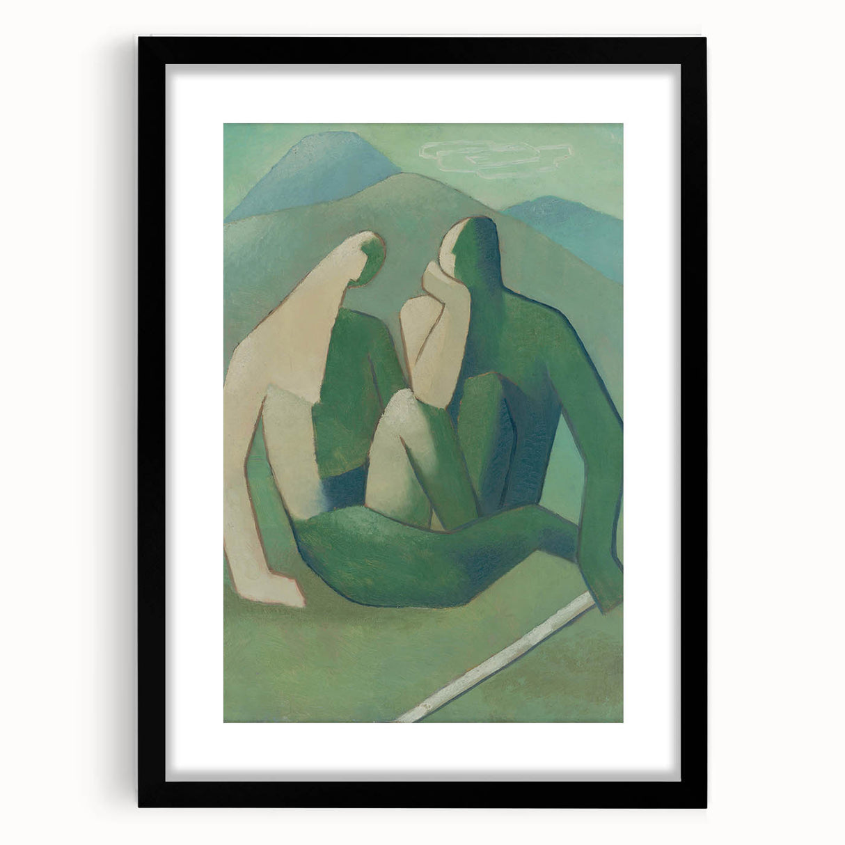 Modern Abstract Figures - Bandits Wall Art by Mikuláš Galanda