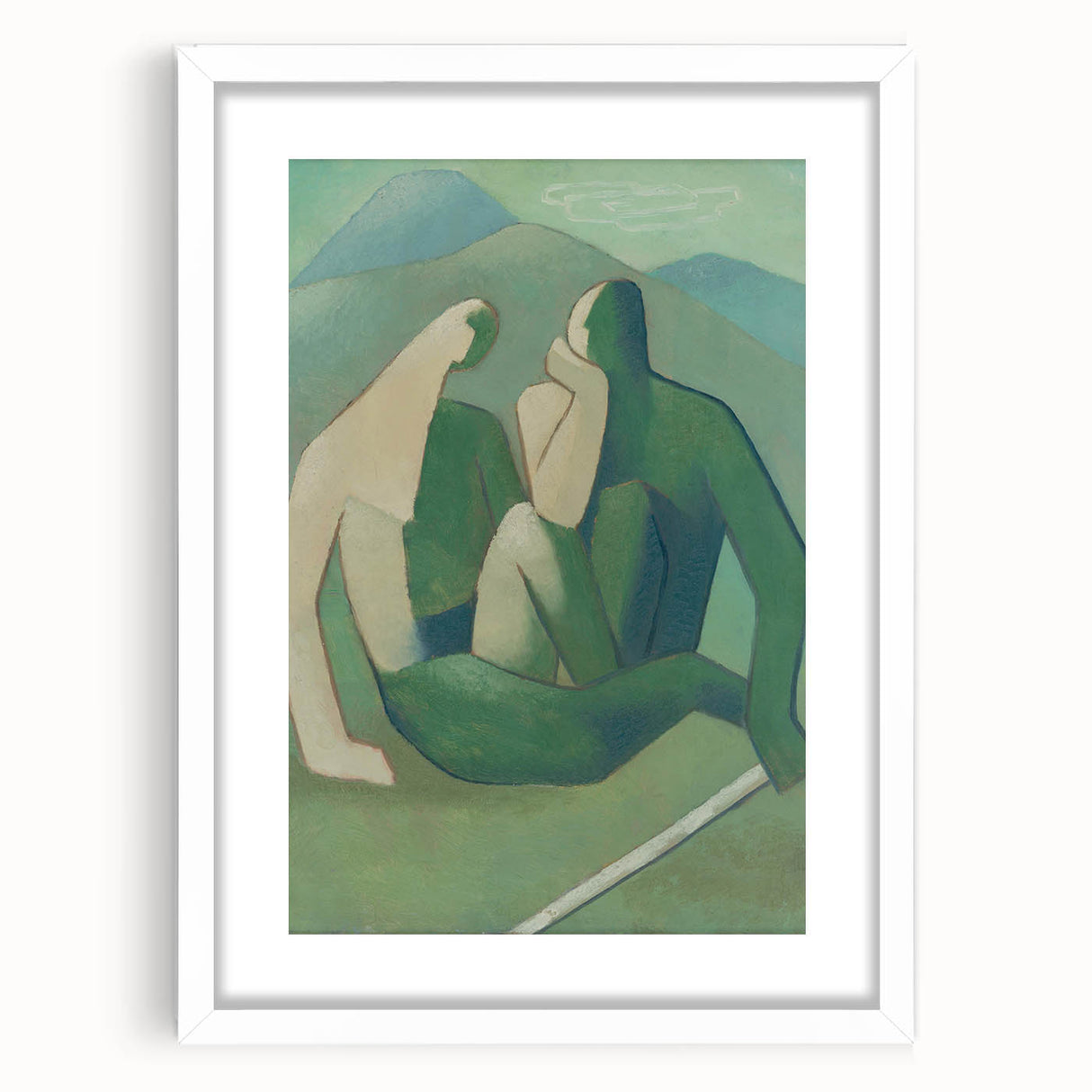 Modern Abstract Figures - Bandits Wall Art by Mikuláš Galanda