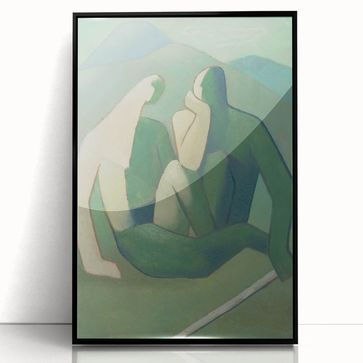 Modern Abstract Figures - Bandits Wall Art by Mikuláš Galanda