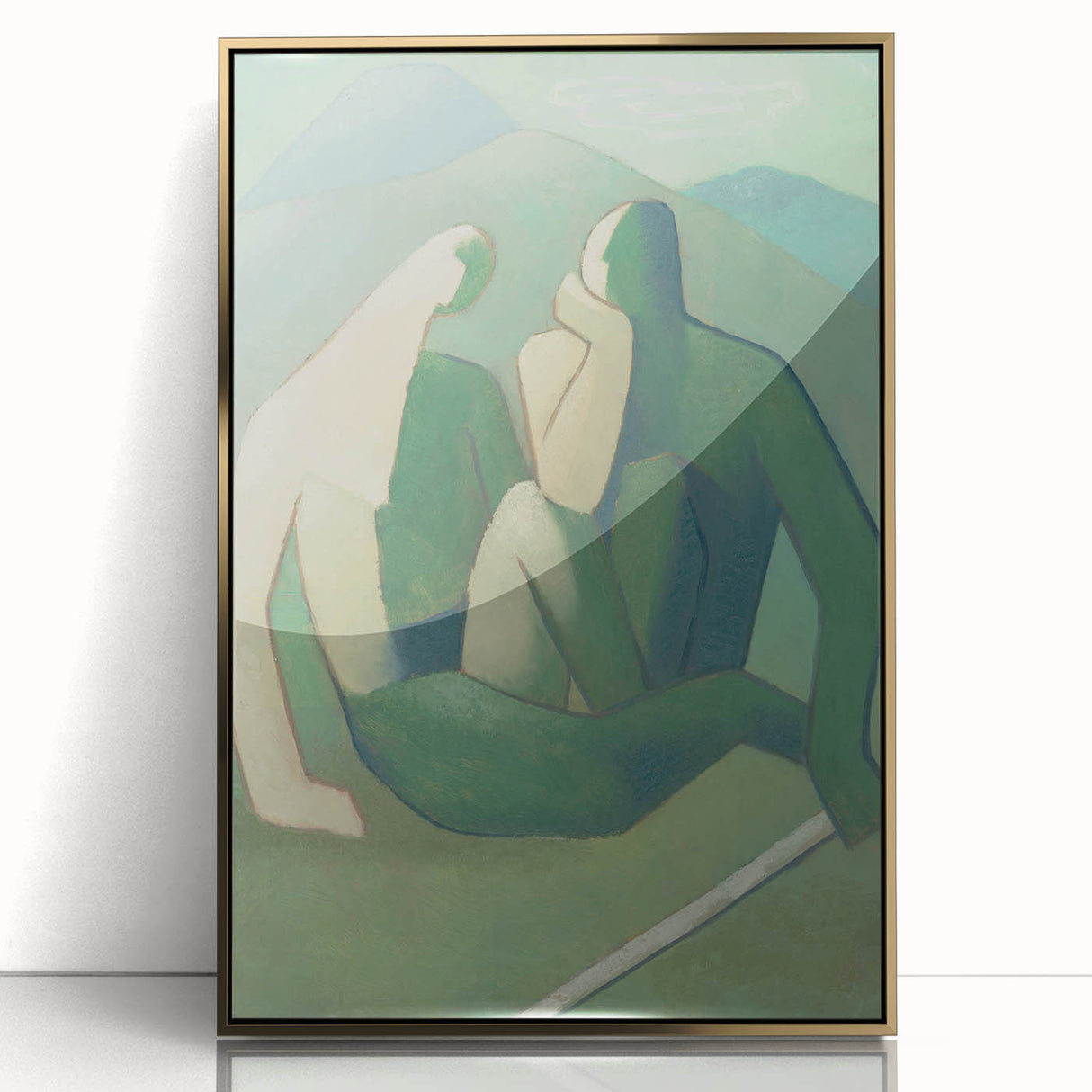 Modern Abstract Figures - Bandits Wall Art by Mikuláš Galanda