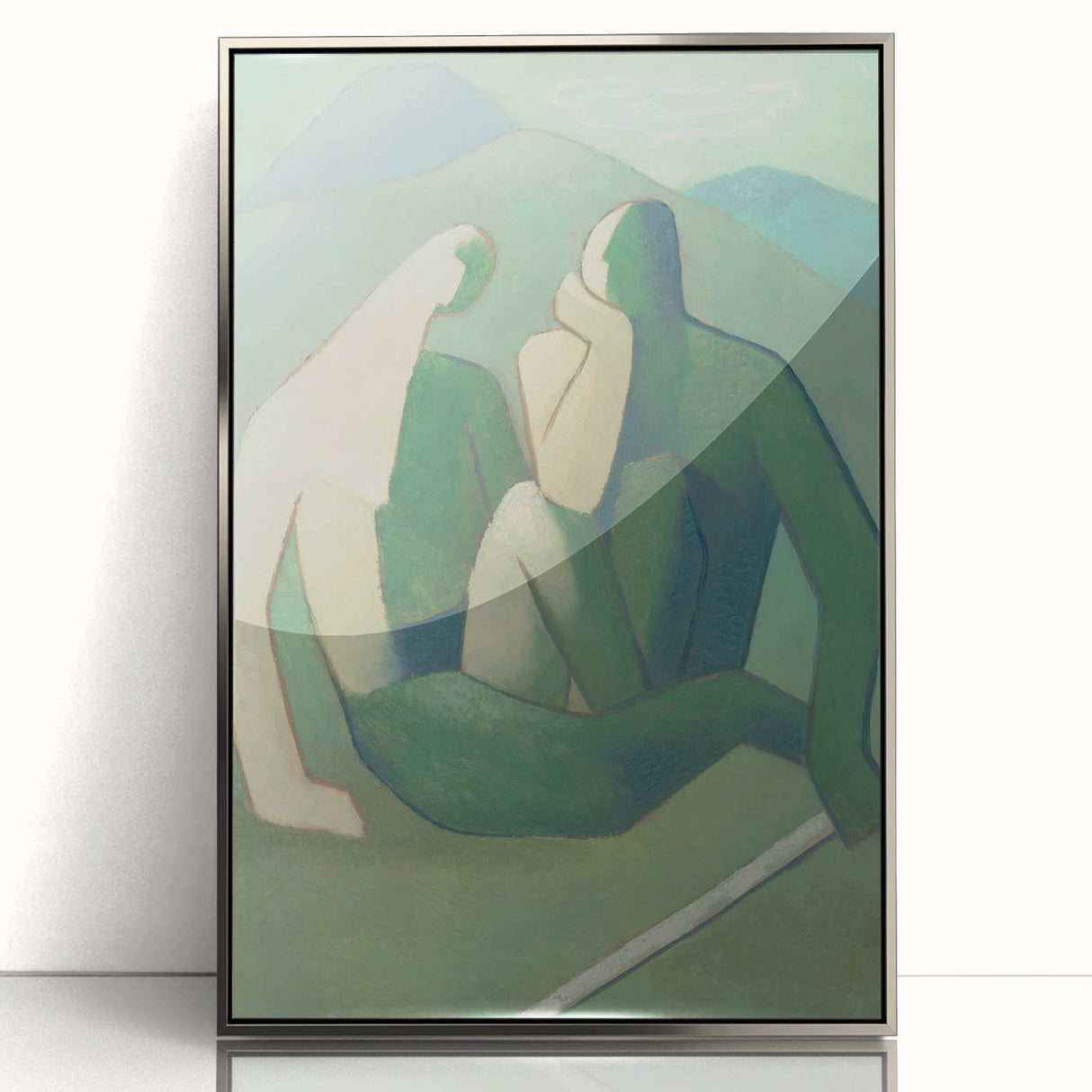Modern Abstract Figures - Bandits Wall Art by Mikuláš Galanda