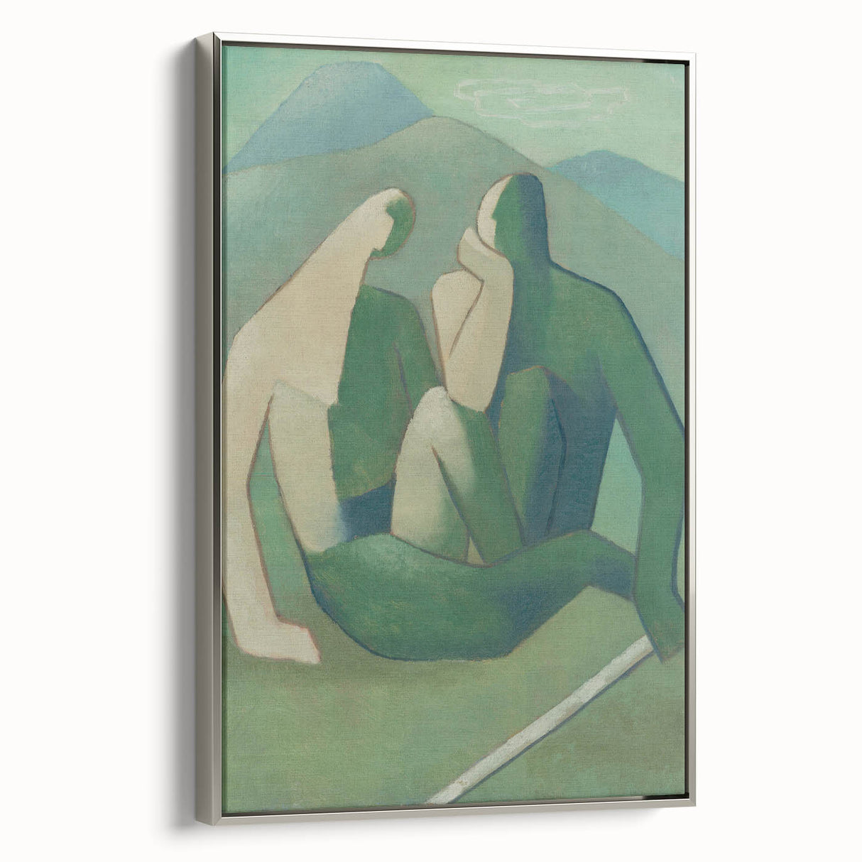 Modern Abstract Figures - Bandits Wall Art by Mikuláš Galanda