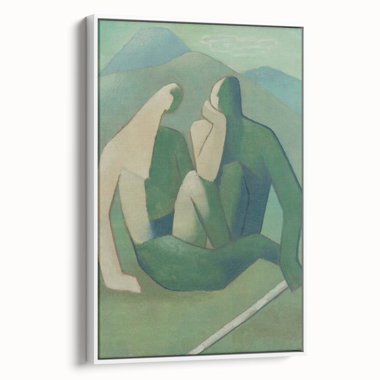 Modern Abstract Figures - Bandits Wall Art by Mikuláš Galanda