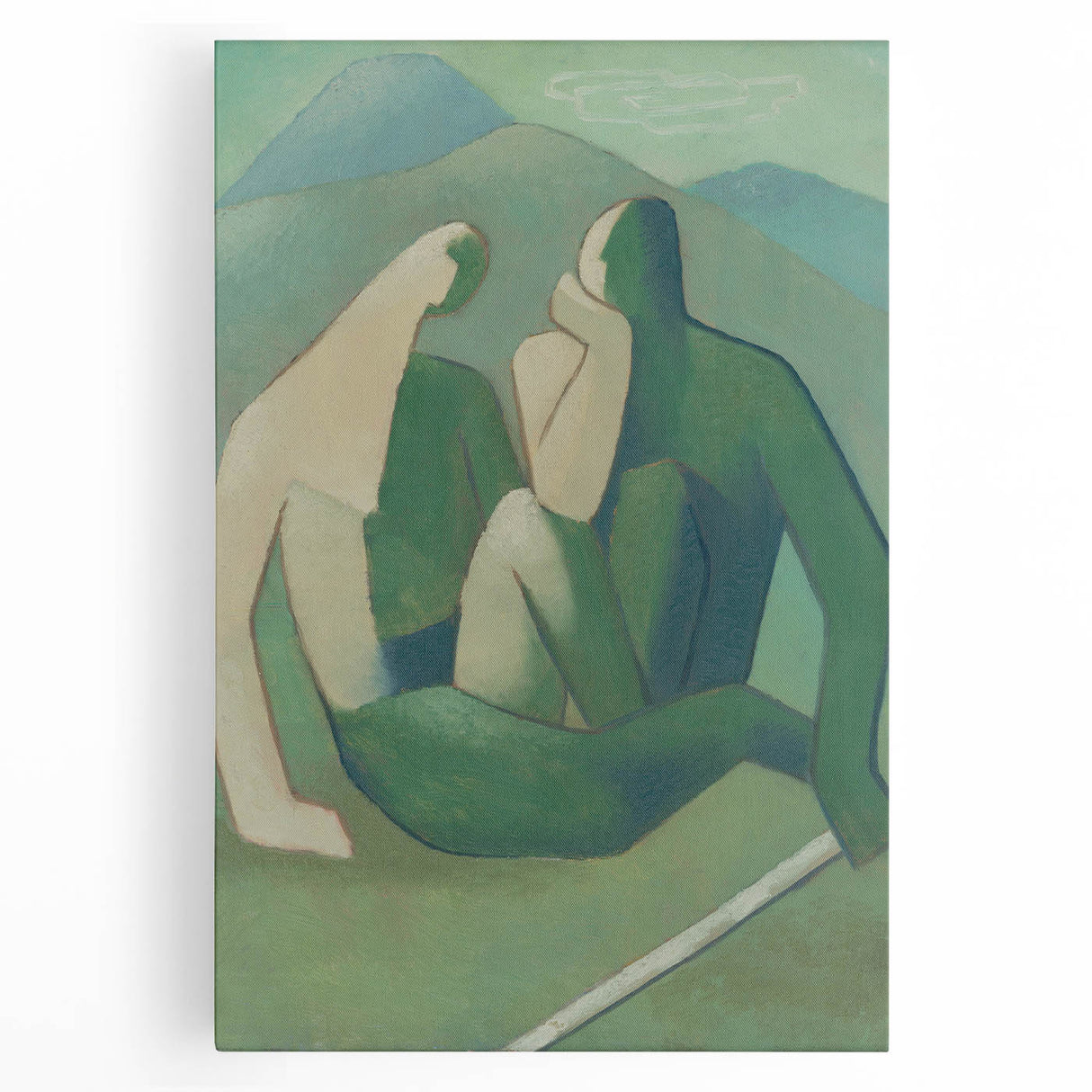 Modern Abstract Figures - Bandits Wall Art by Mikuláš Galanda