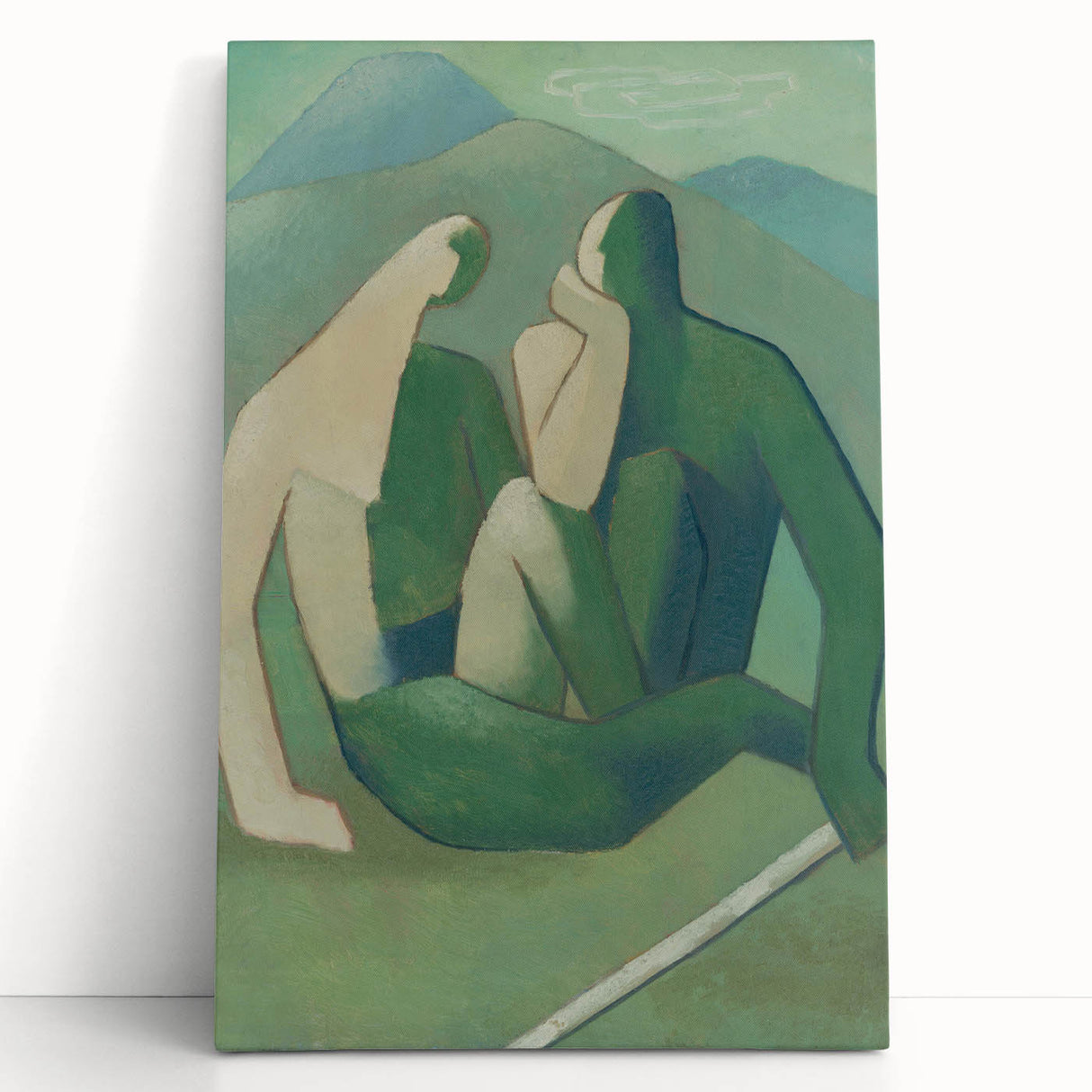 Modern Abstract Figures - Bandits Wall Art by Mikuláš Galanda