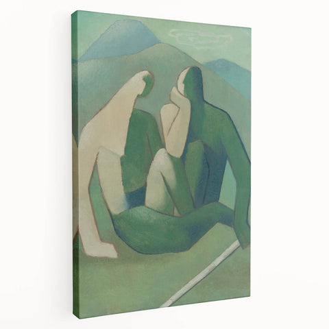 Modern Abstract Figures - Bandits Wall Art by Mikuláš Galanda