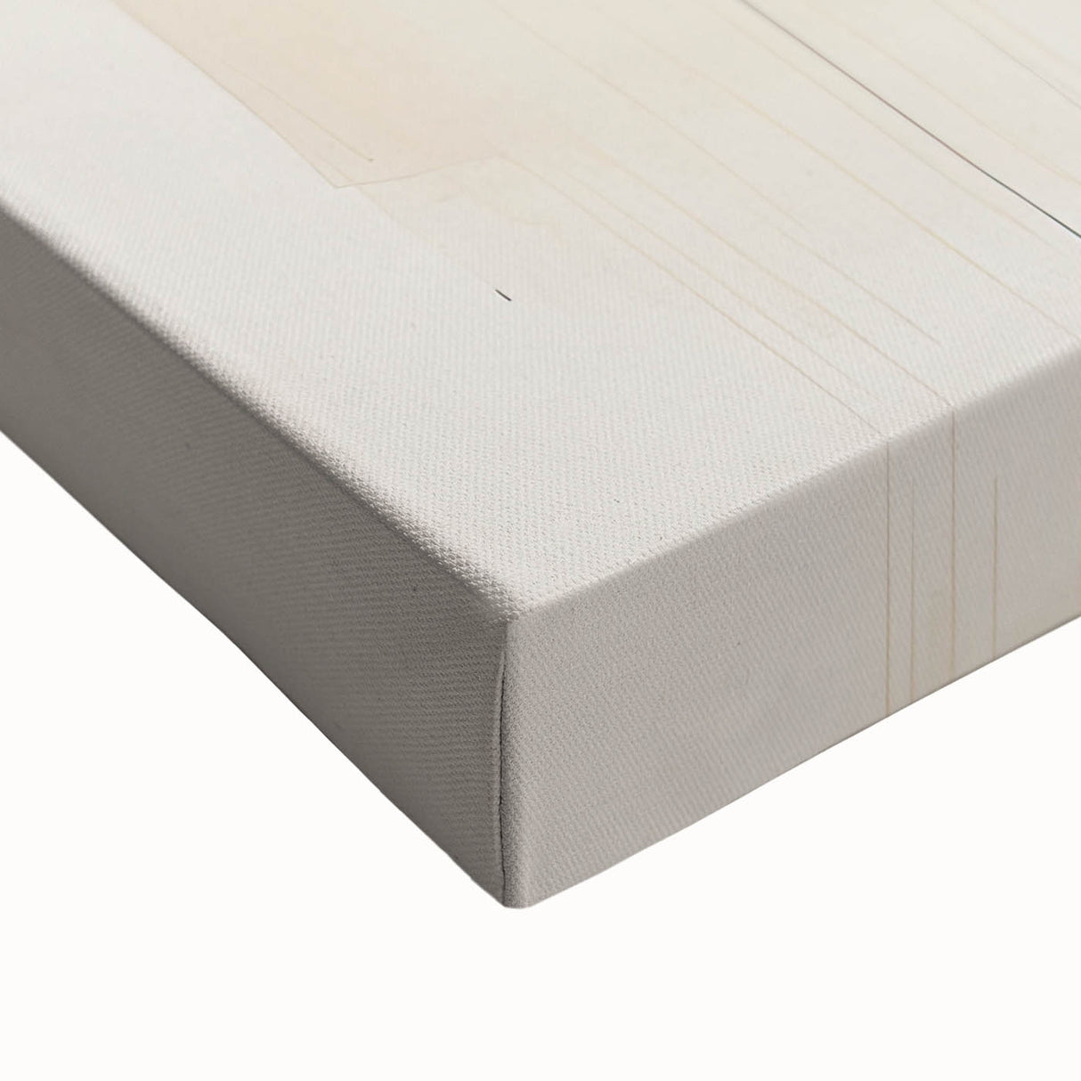 Modern Dining Area Art – Geometric Abstract Black & Beige Print