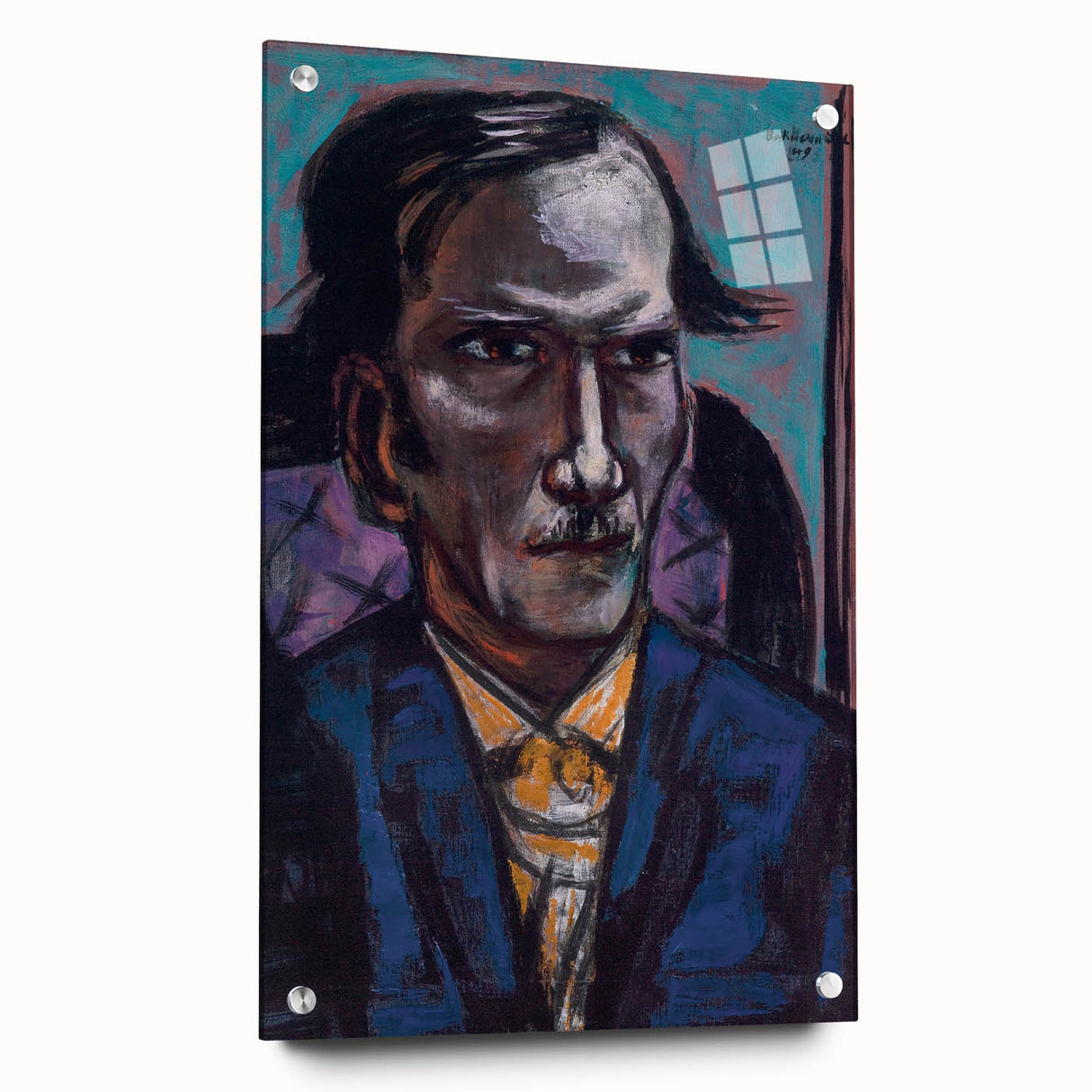 Max Beckmann’s Portrait of Fred Conway - Bold Modern Wall Art Print