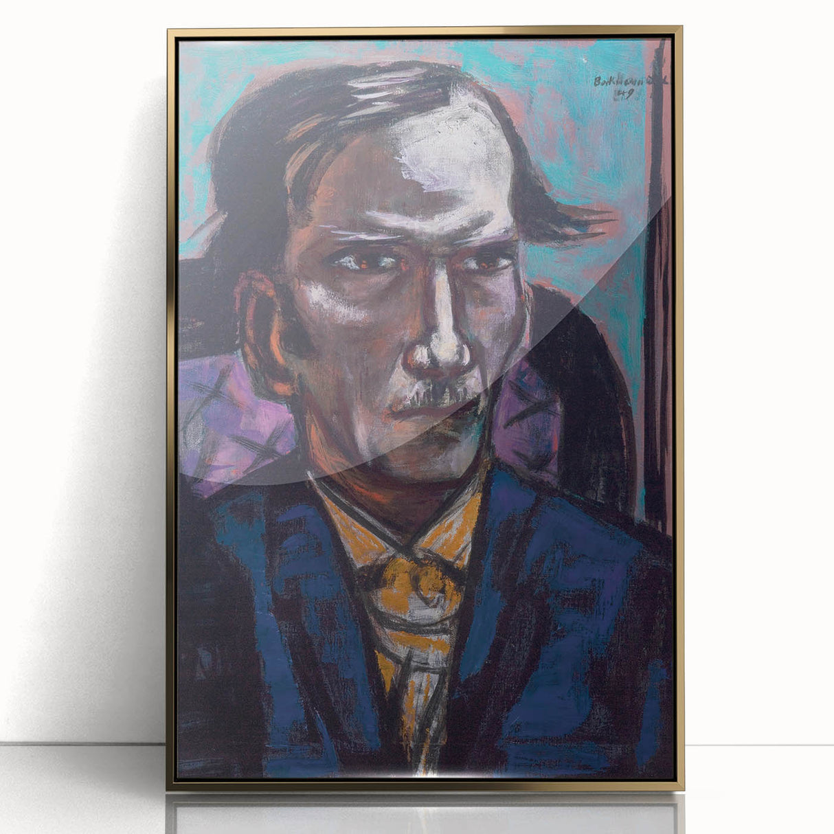 Max Beckmann’s Portrait of Fred Conway - Bold Modern Wall Art Print