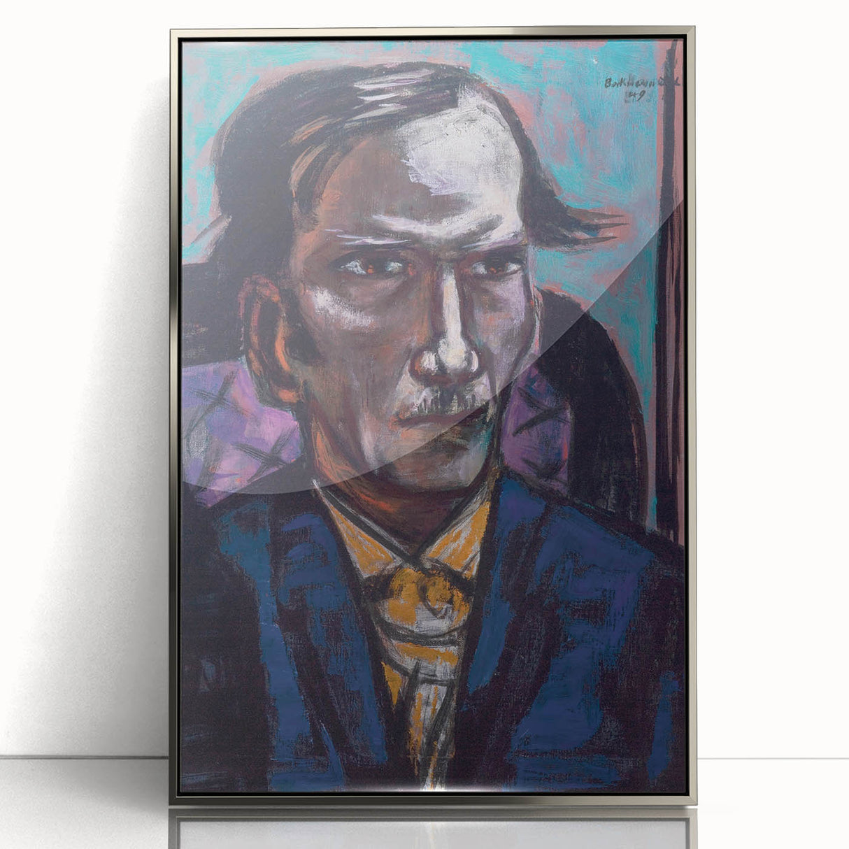 Max Beckmann’s Portrait of Fred Conway - Bold Modern Wall Art Print