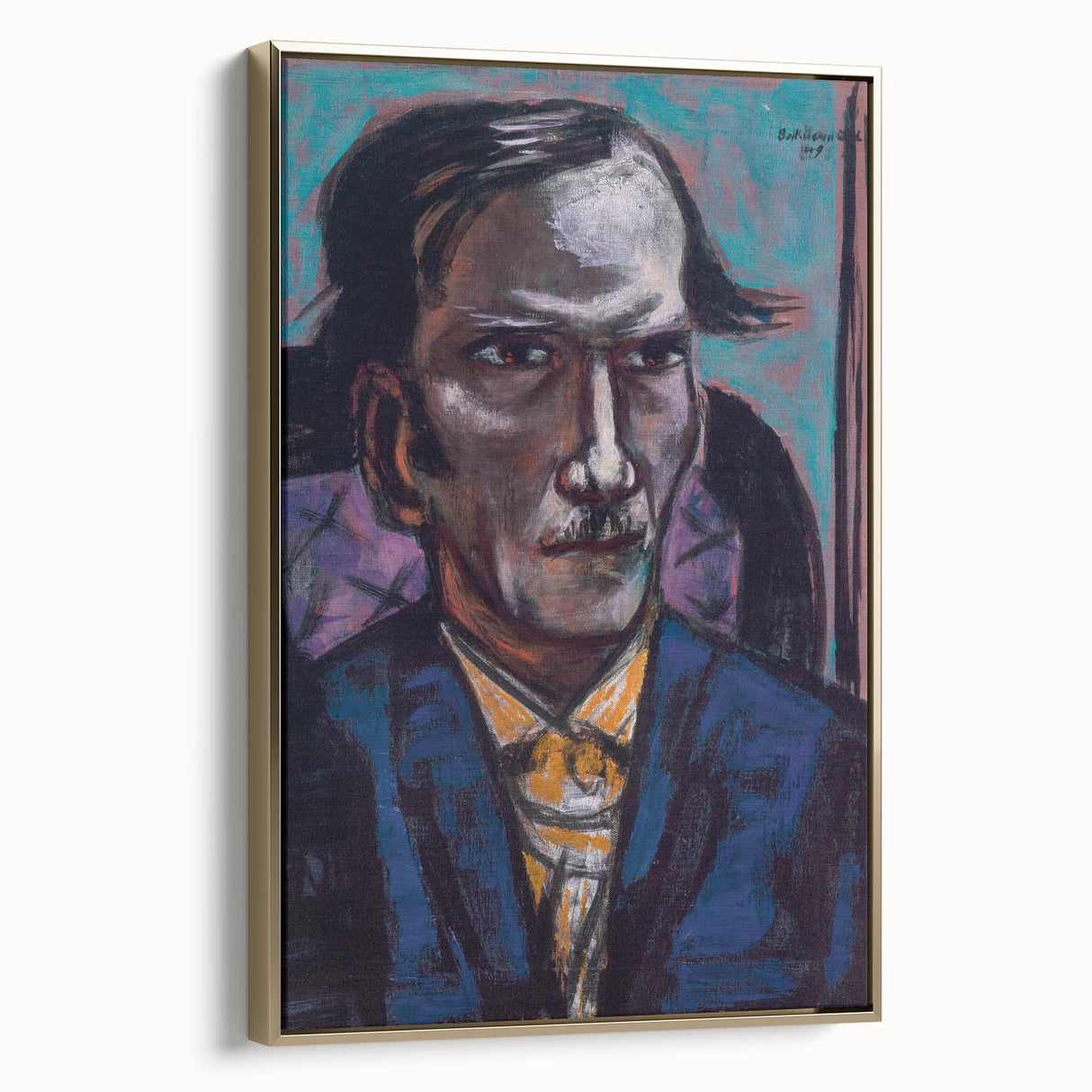 Max Beckmann’s Portrait of Fred Conway - Bold Modern Wall Art Print