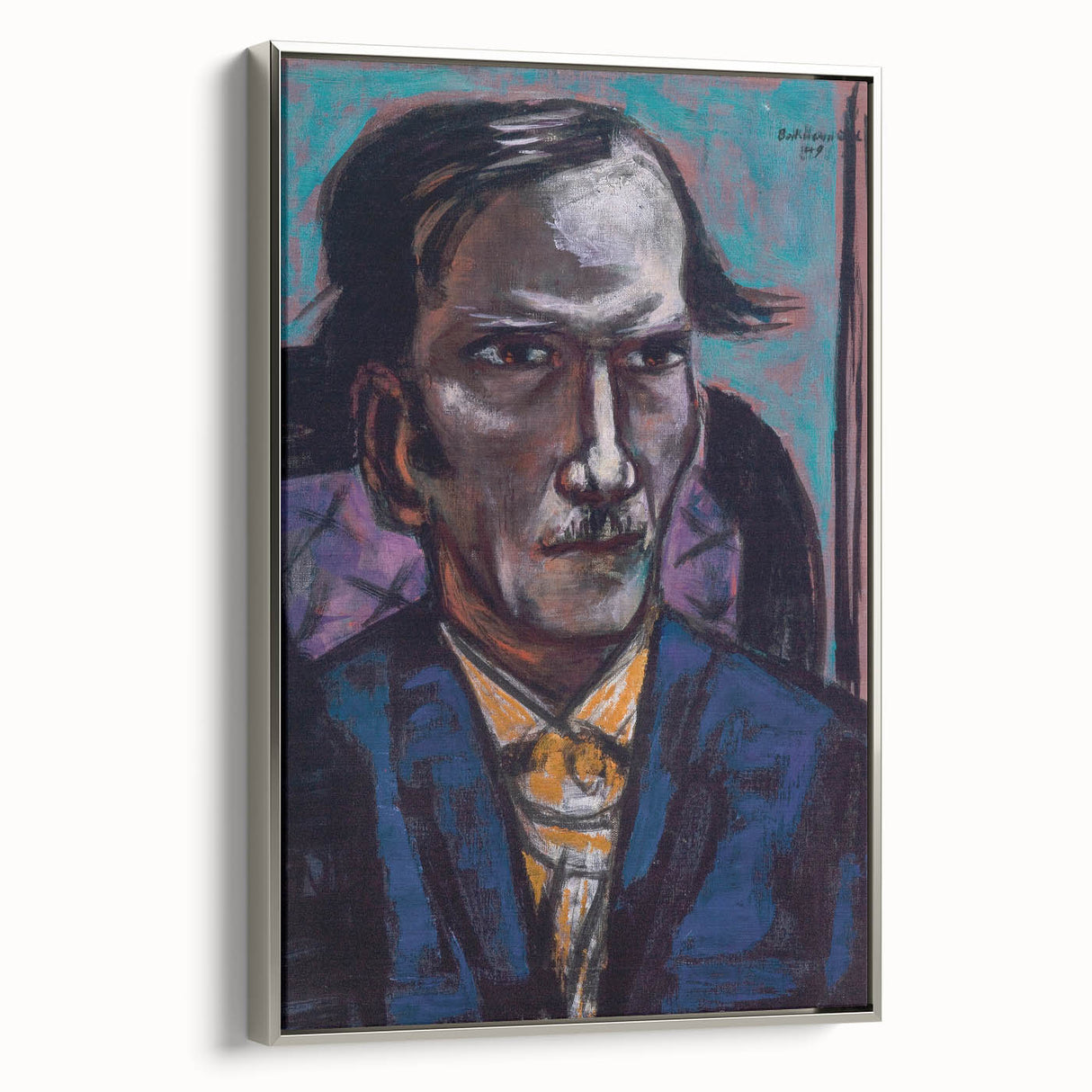 Max Beckmann’s Portrait of Fred Conway - Bold Modern Wall Art Print