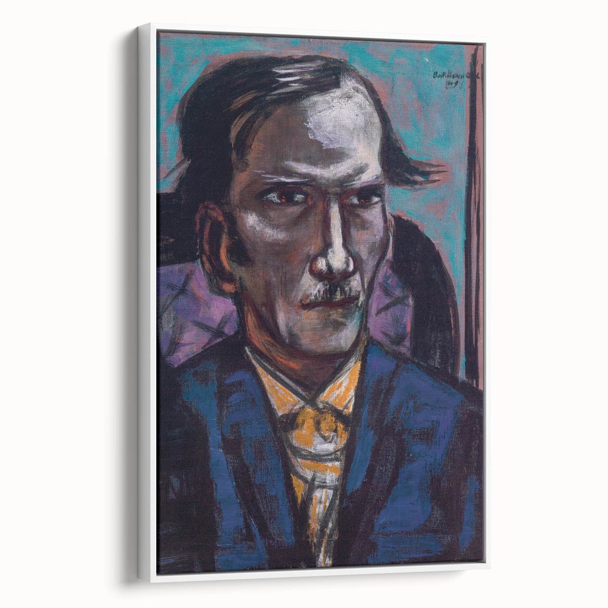 Max Beckmann’s Portrait of Fred Conway - Bold Modern Wall Art Print