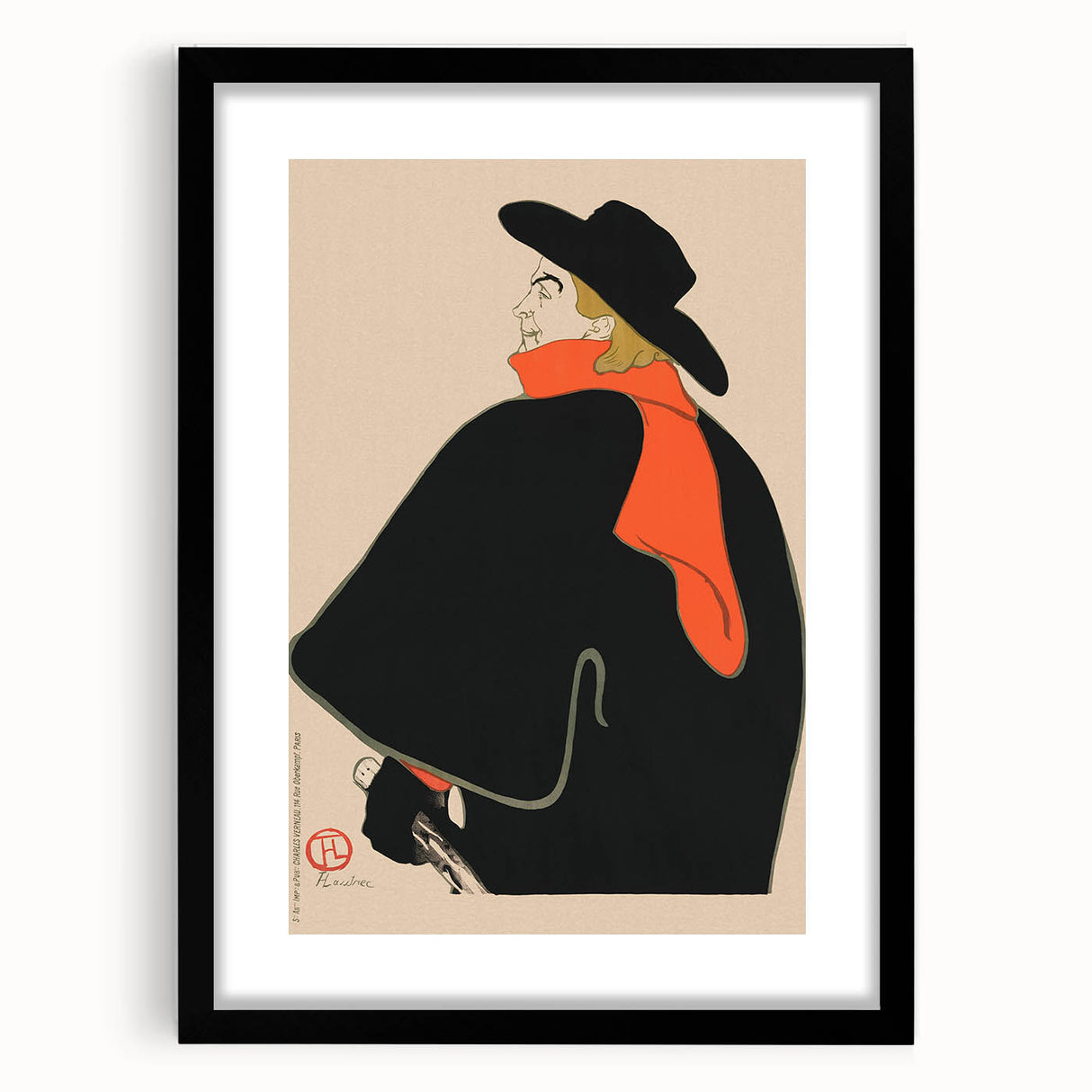 Toulouse-Lautrec’s Aristide Bruant - Bold Modern Poster Art Print