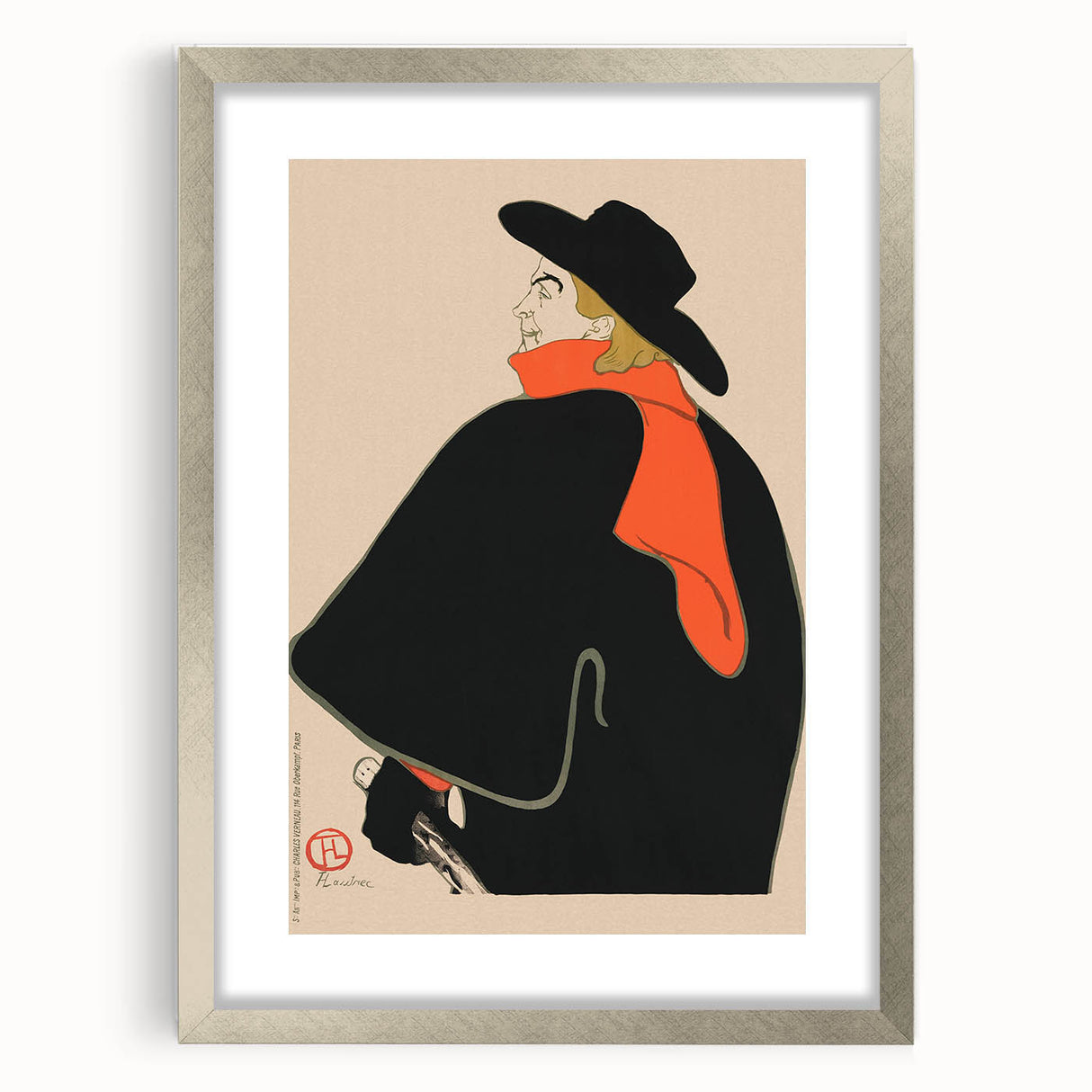 Toulouse-Lautrec’s Aristide Bruant - Bold Modern Poster Art Print