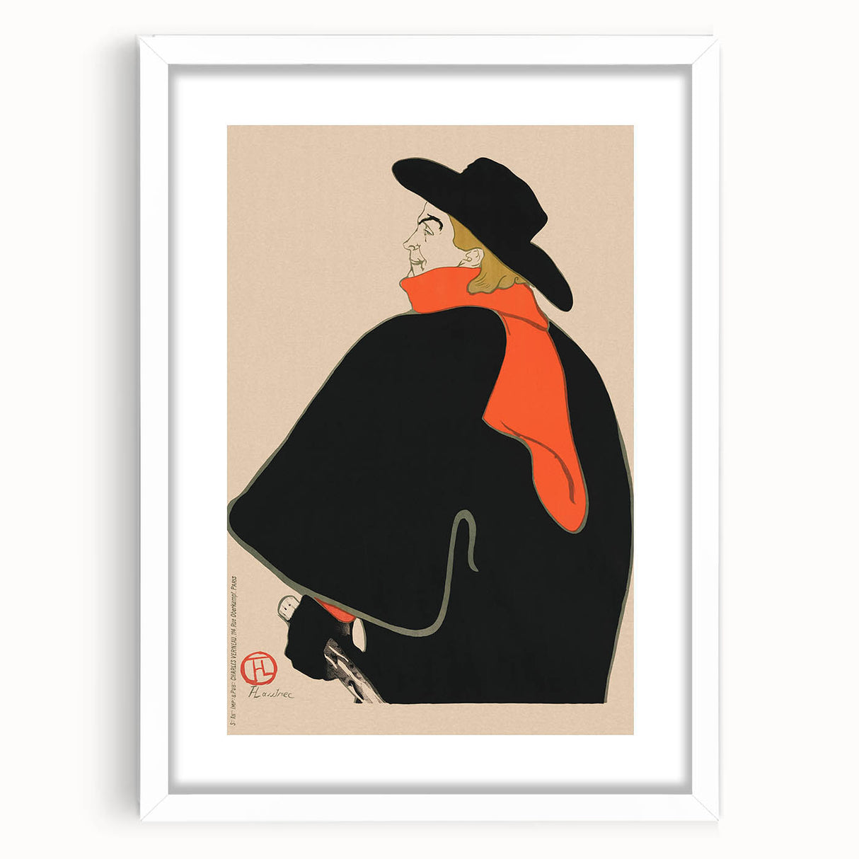 Toulouse-Lautrec’s Aristide Bruant - Bold Modern Poster Art Print