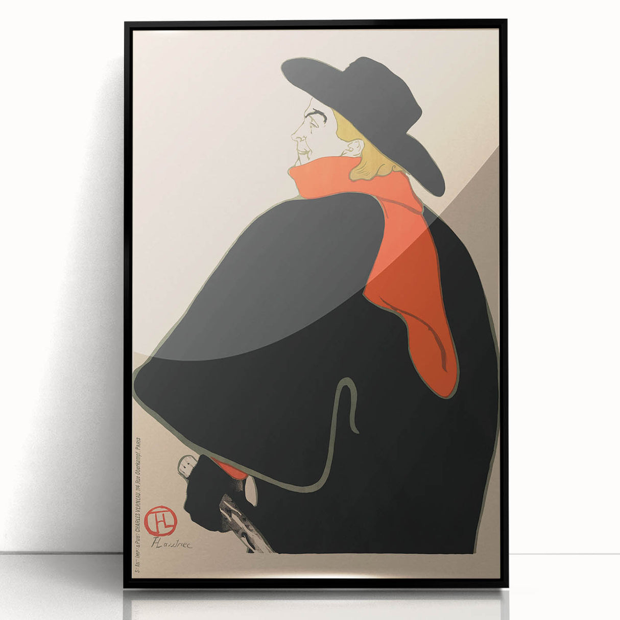 Toulouse-Lautrec’s Aristide Bruant - Bold Modern Poster Art Print