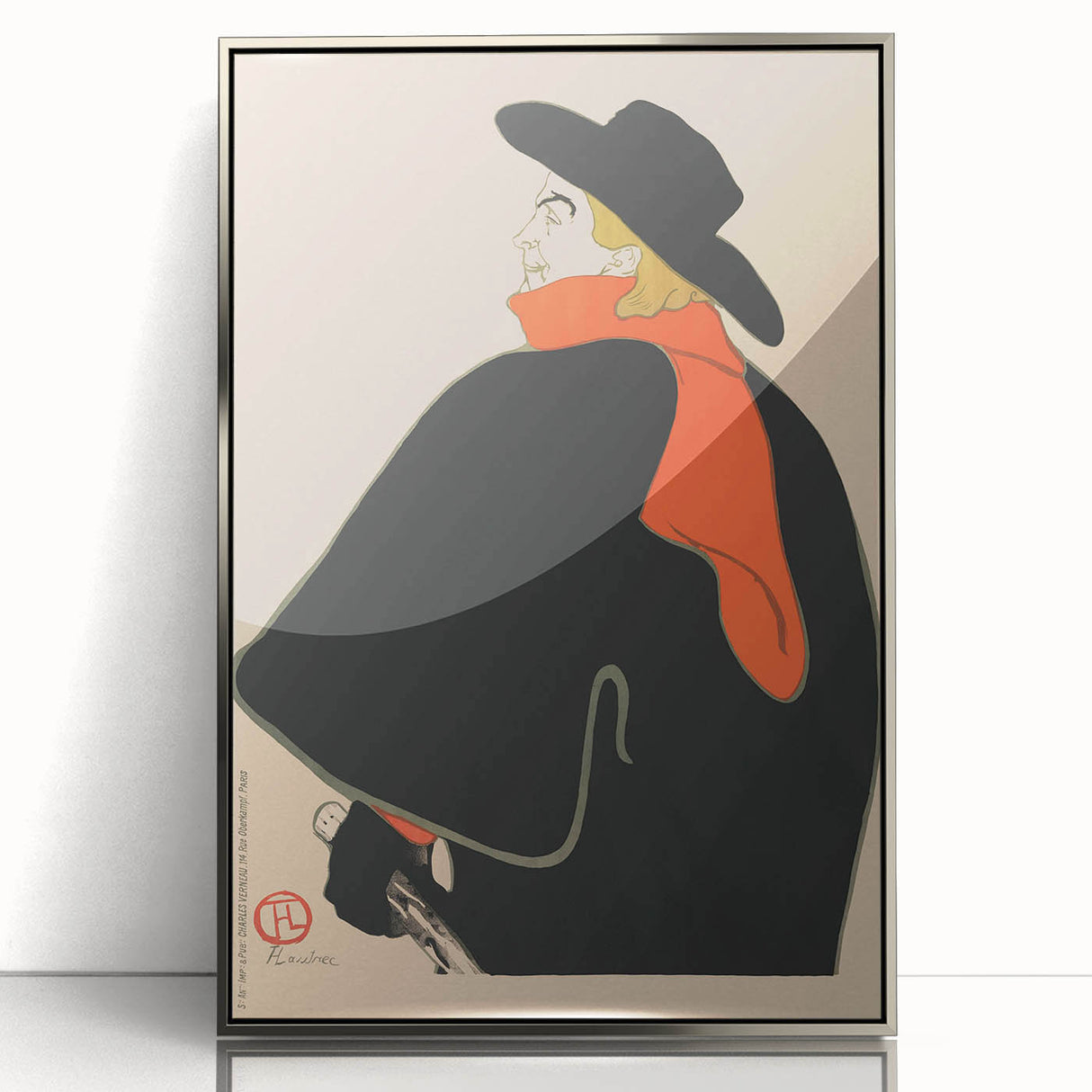 Toulouse-Lautrec’s Aristide Bruant - Bold Modern Poster Art Print