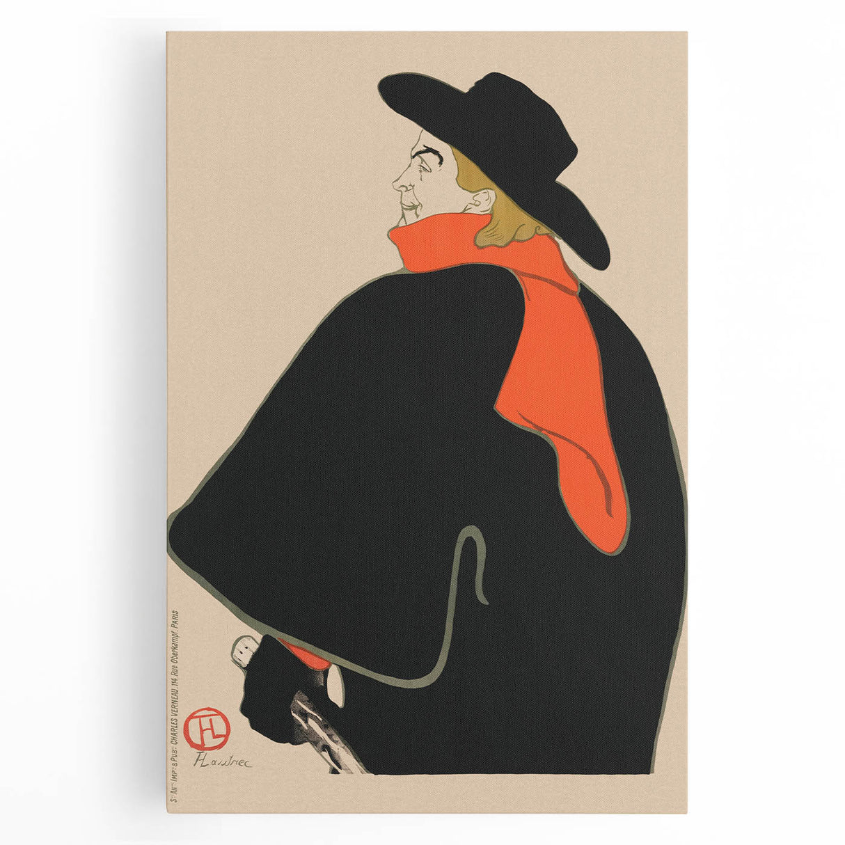 Toulouse-Lautrec’s Aristide Bruant - Bold Modern Poster Art Print