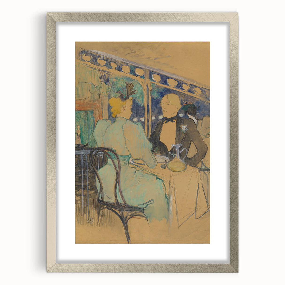Toulouse-Lautrec’s Les Ambassadeurs - Elegant Parisian Wall Art