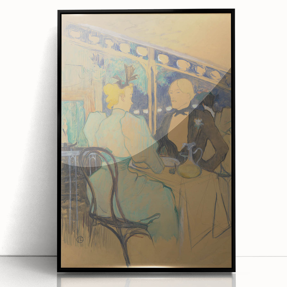 Toulouse-Lautrec’s Les Ambassadeurs - Elegant Parisian Wall Art