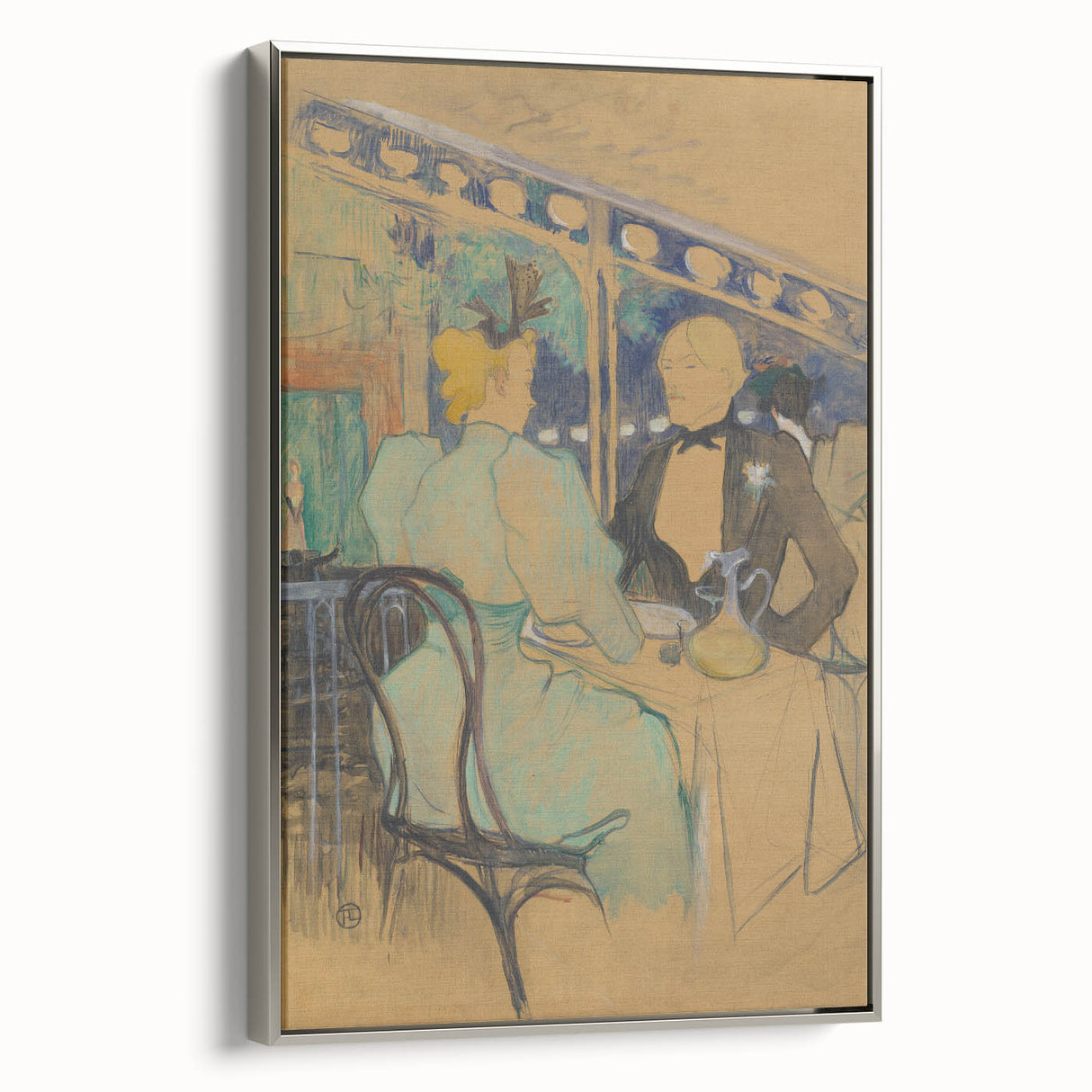 Toulouse-Lautrec’s Les Ambassadeurs - Elegant Parisian Wall Art