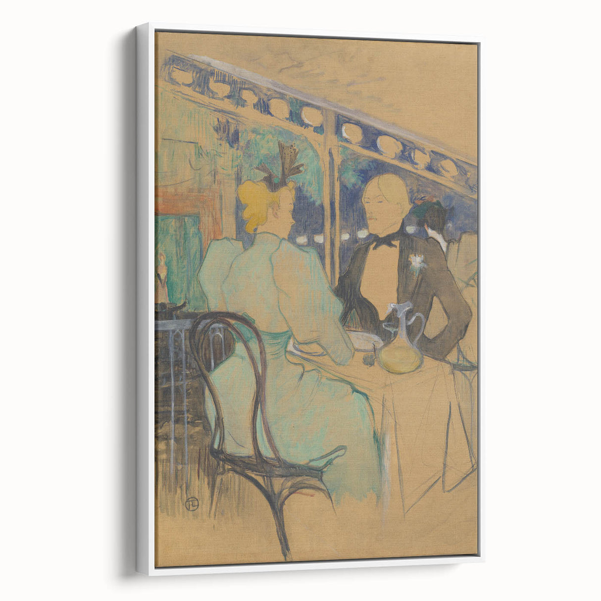 Toulouse-Lautrec’s Les Ambassadeurs - Elegant Parisian Wall Art