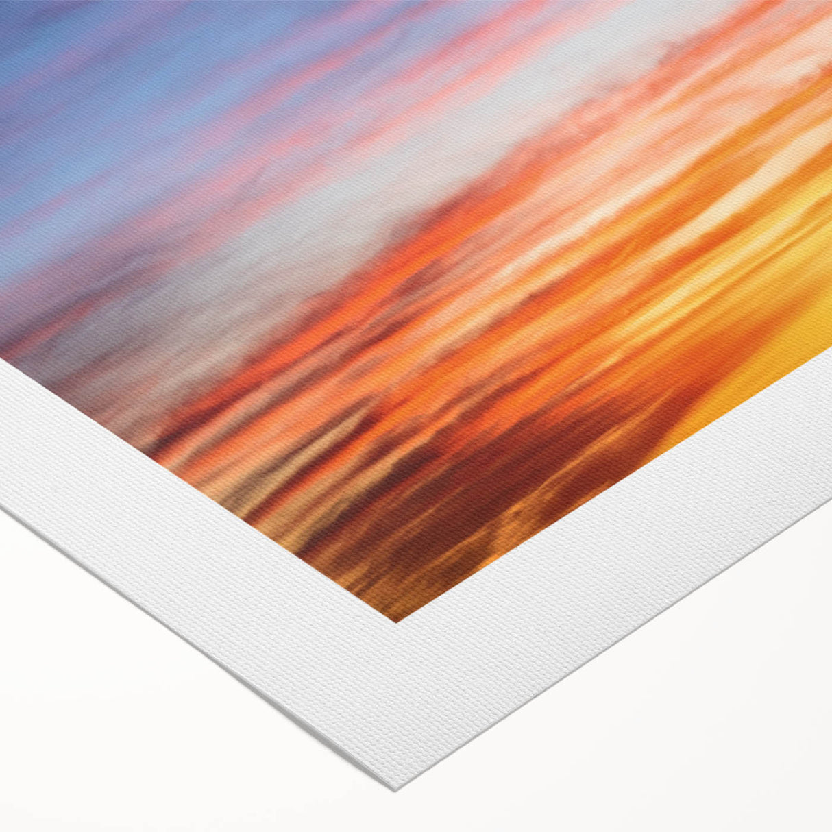 Sunset Sky Abstract Wall Art – Dynamic Colorful Cloud Photography