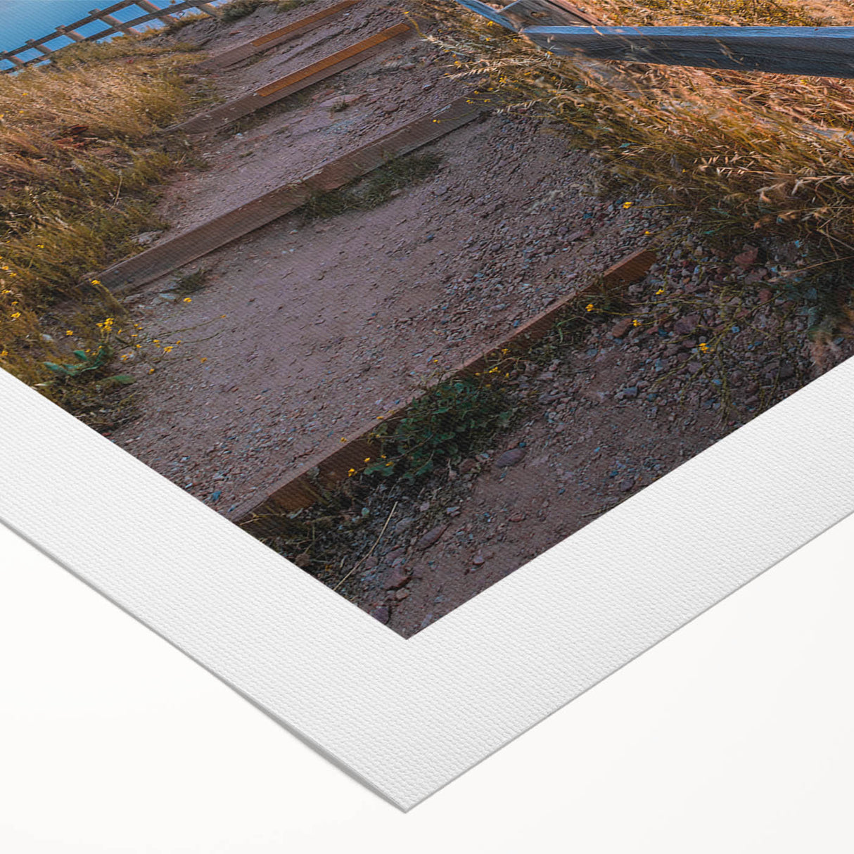 Art deco poster of Adelaide scenery in muted earth tones on rolled canvas, suitable for dining room or bathroom wall art.